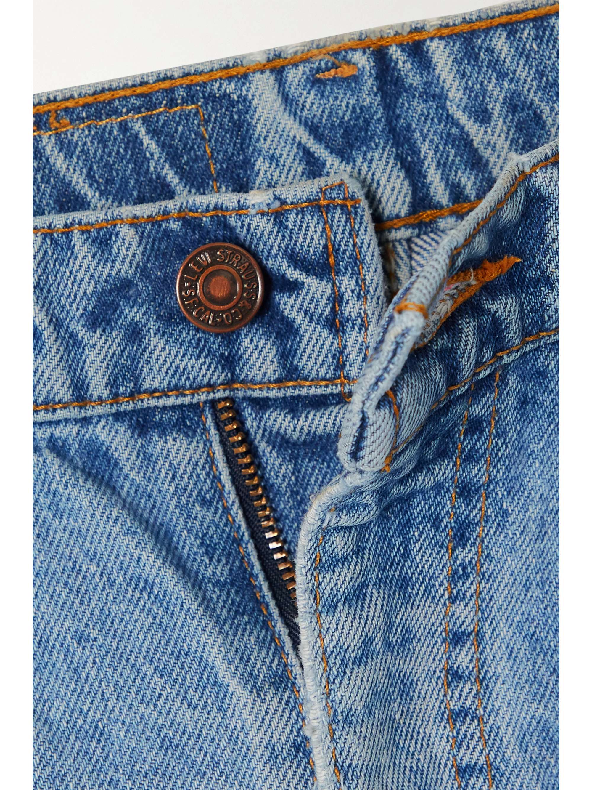 VALENTINO + Levi's Re-Edition 517 high-rise bootcut jeans | NET-A-PORTER