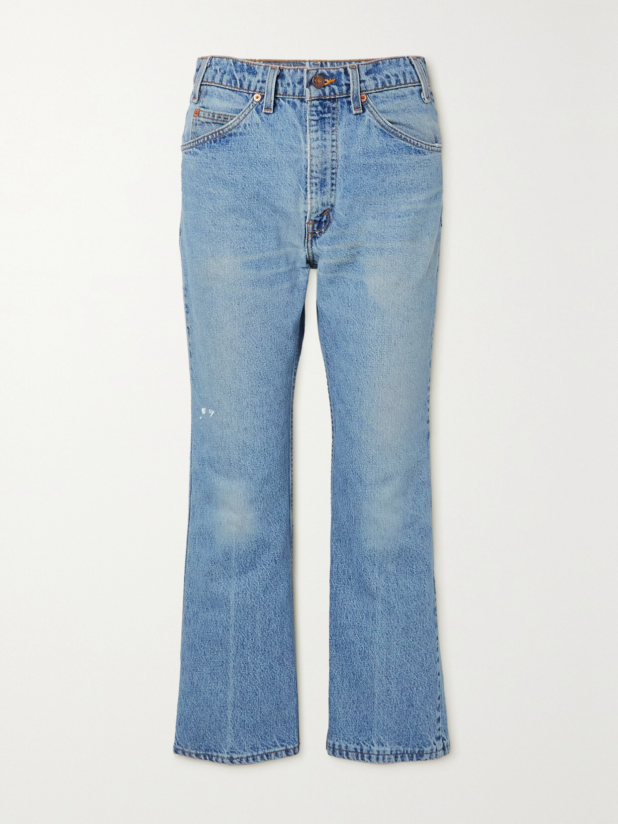 Valentino Garavani + Levi's Re-edition 517 High-rise Bootcut Jeans - Blue