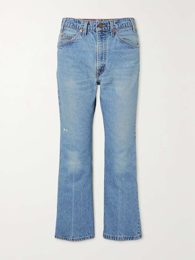 Valentino Garavani + Levi's Re-edition 517 High-rise Bootcut Jeans