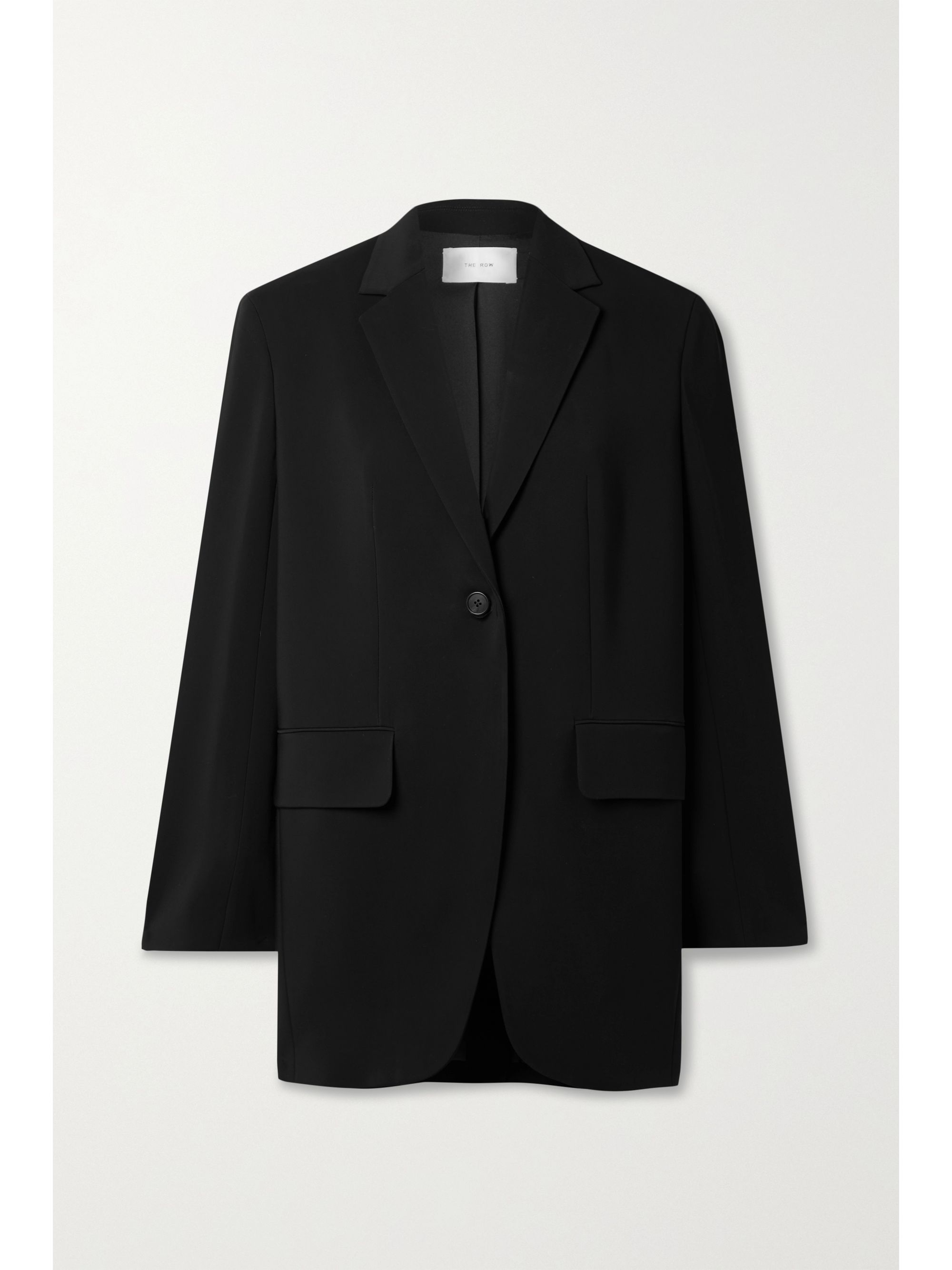 Black crepe blazer Clearance