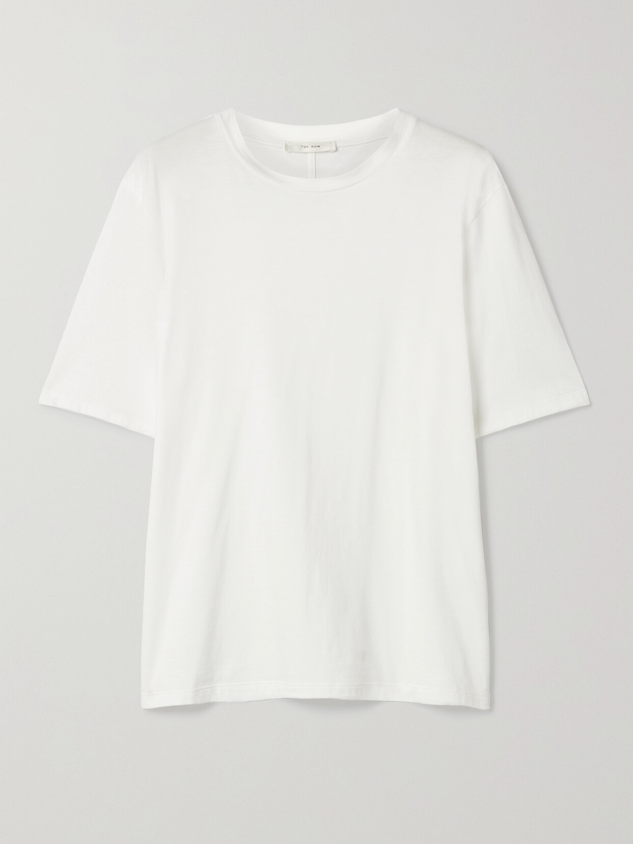 The Row - Essentials Chiara Cotton-jersey T-shirt - White