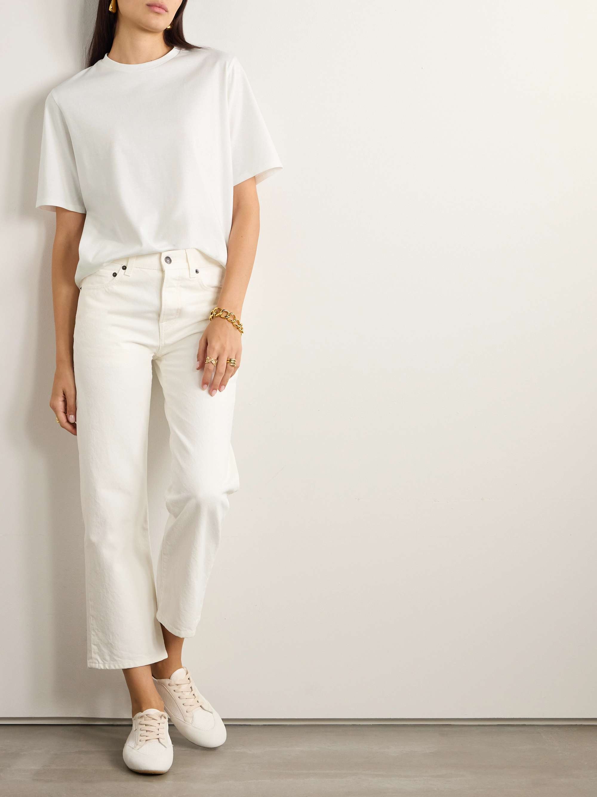 THE ROW Chiara cotton-jersey T-shirt