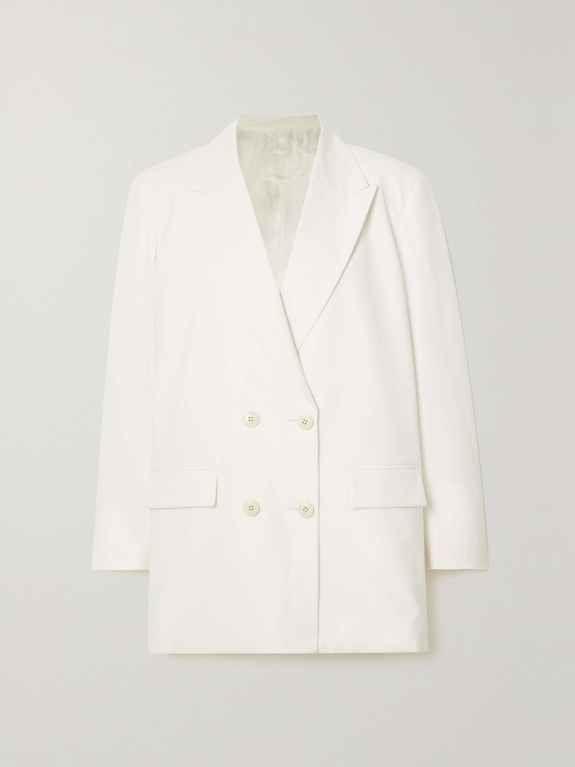 oversized blazer white