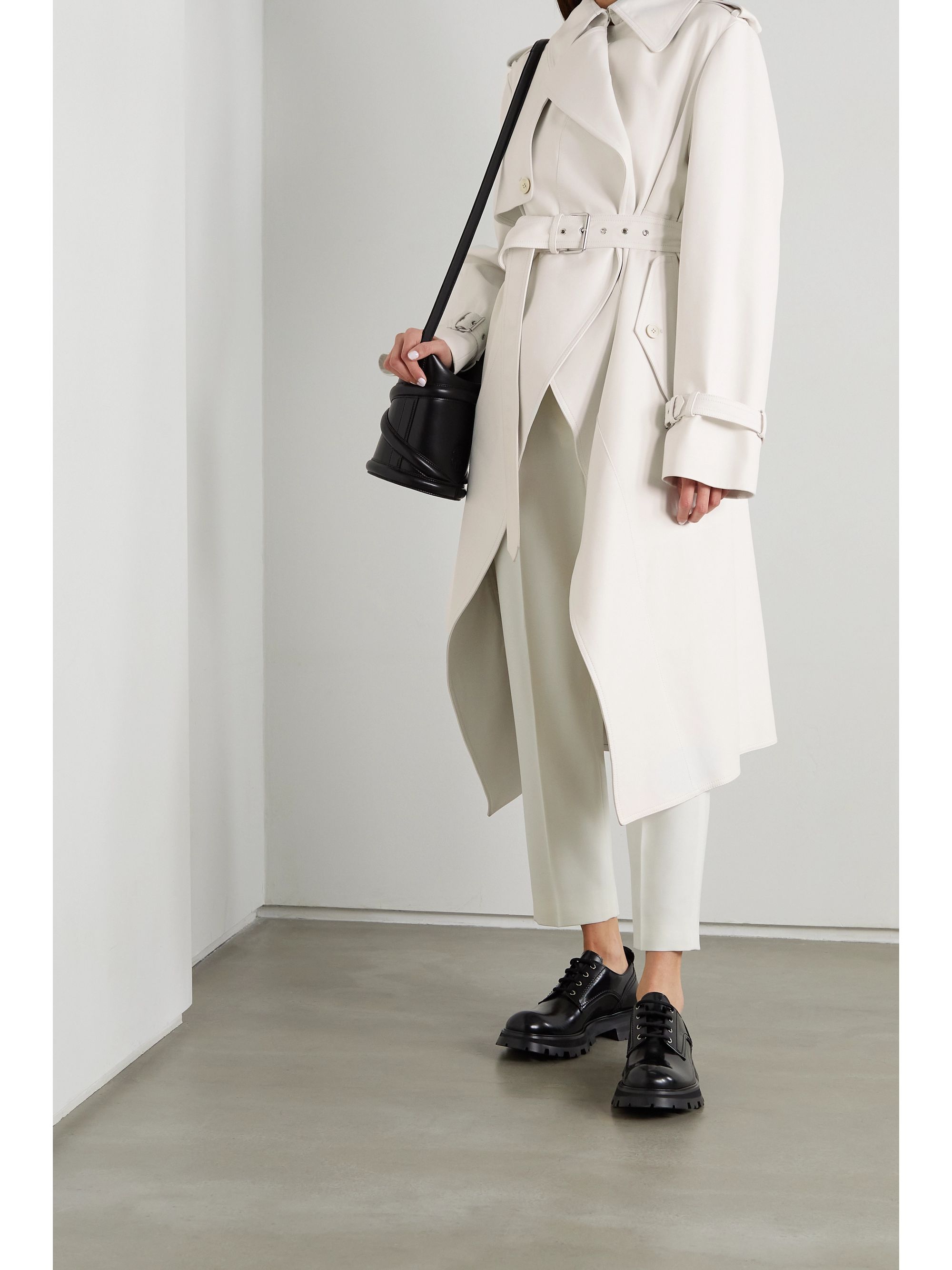 Asymmetrical trench coat Clearance
