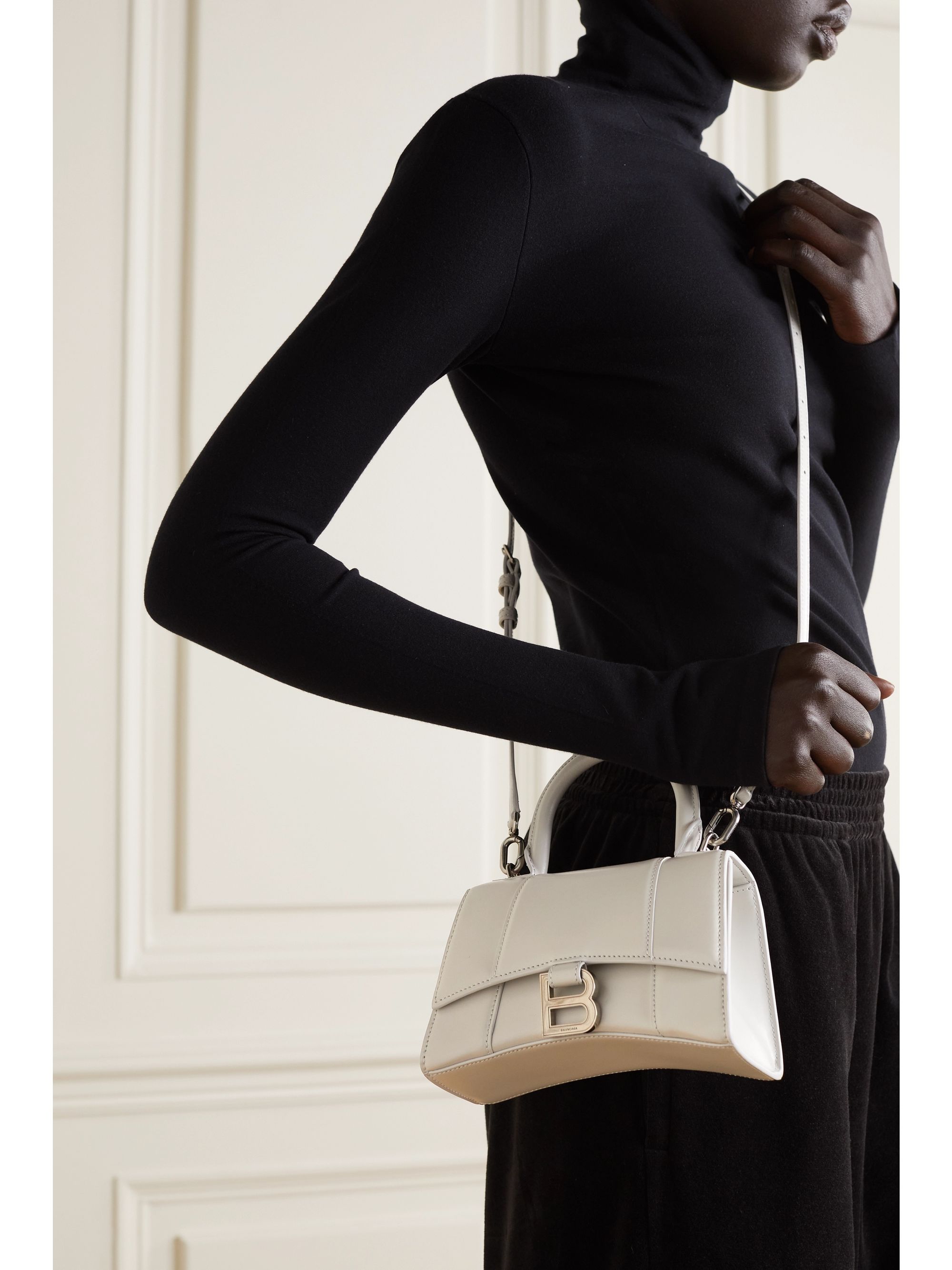 balenciaga hourglass bag xs