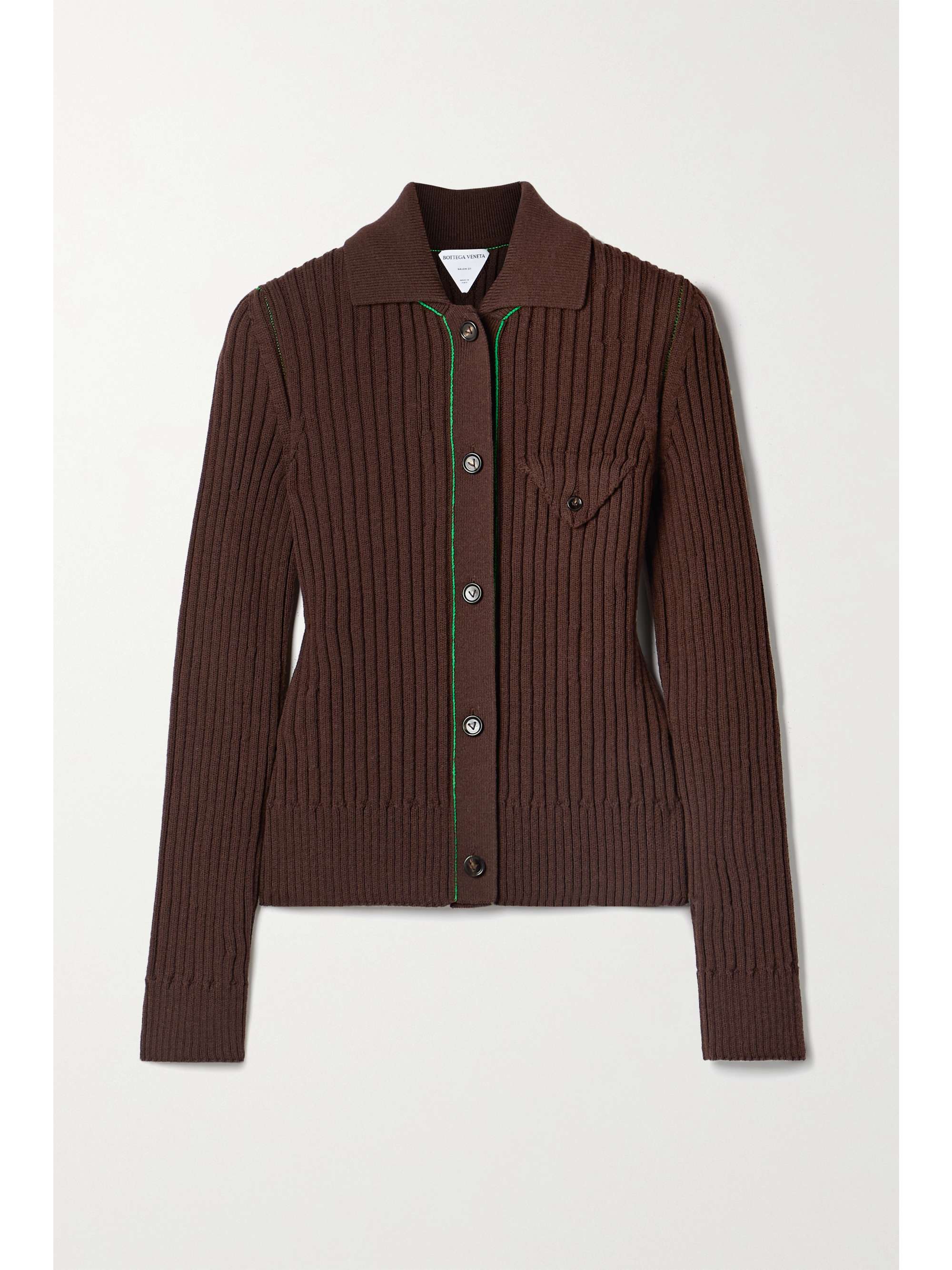 chocolate cardigan