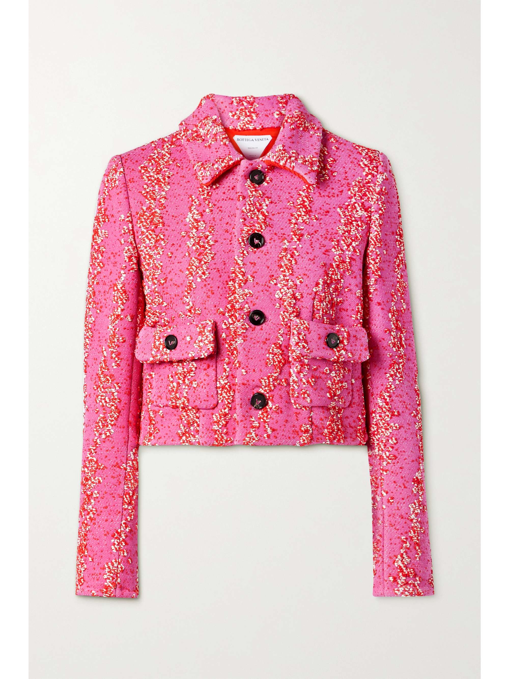 boucle dress and jacket