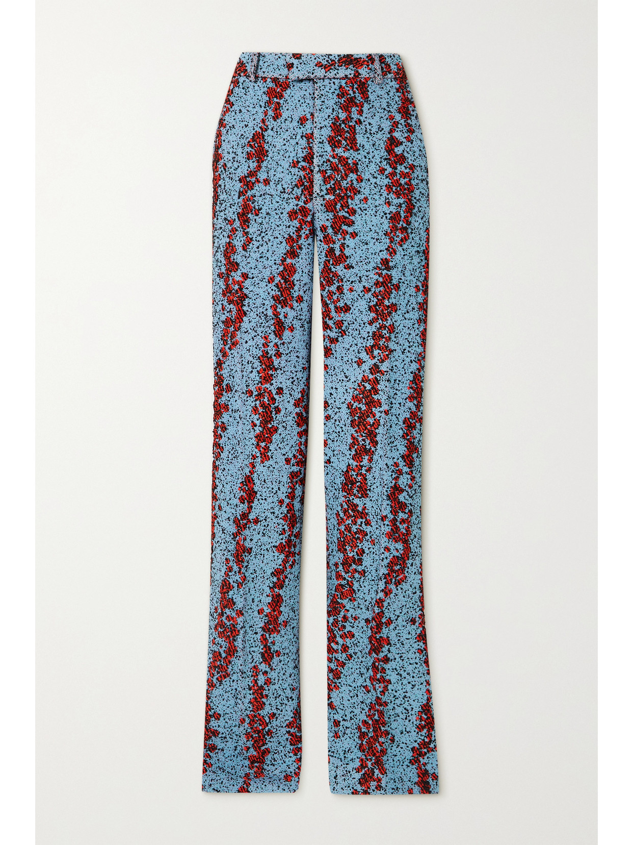 BOTTEGA VENETA BOUCLÉ STRAIGHT-LEG PANTS