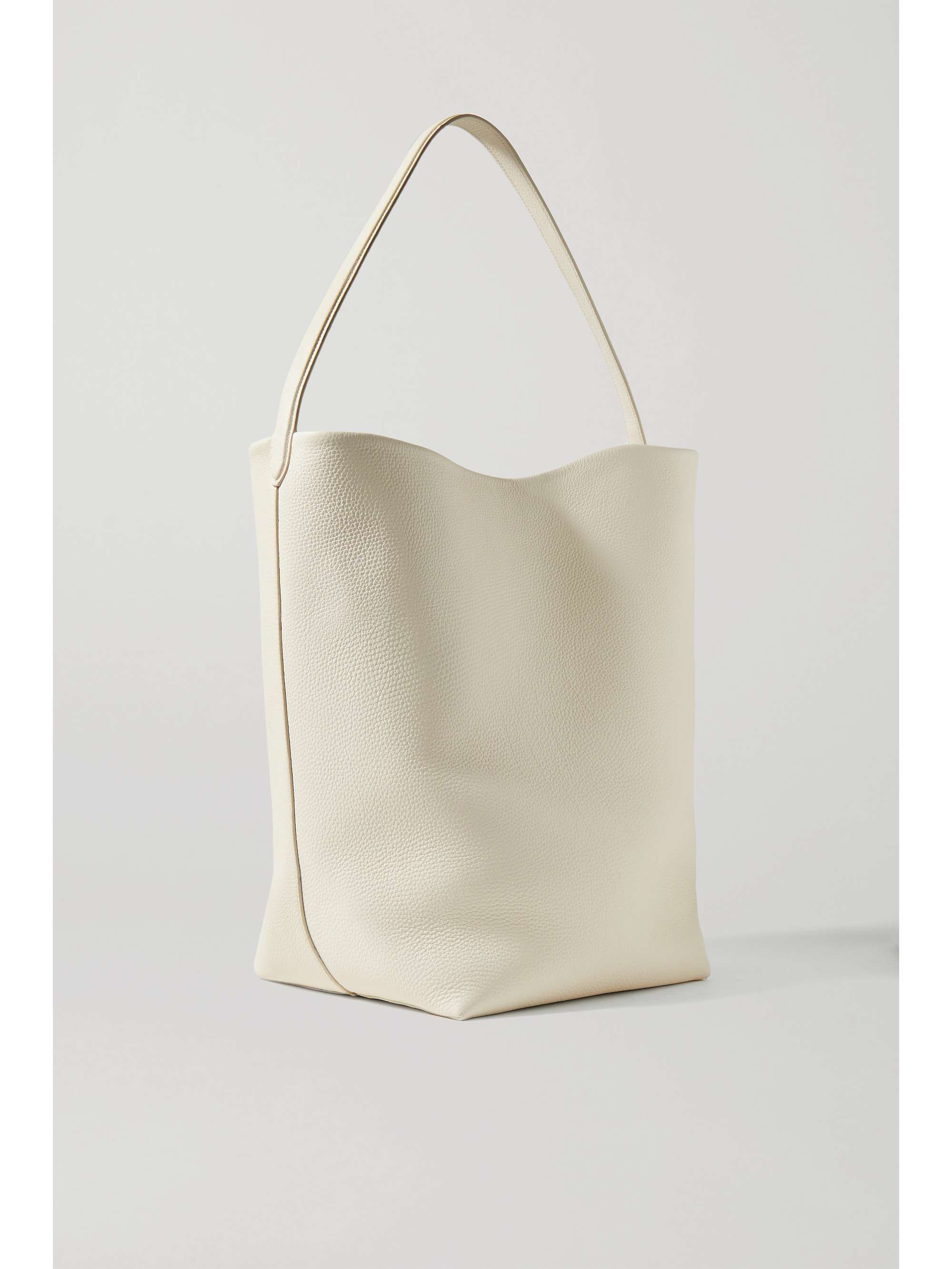 The Row N/s Park Textured-leather Tote