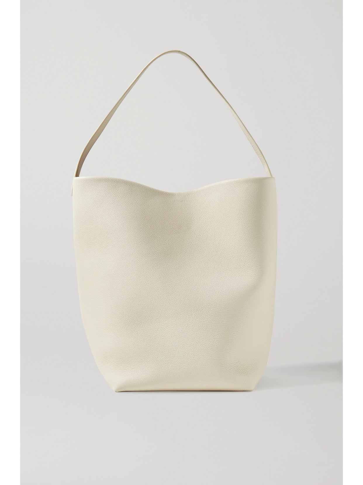 The Row N/s Park Textured-leather Tote | ModeSens