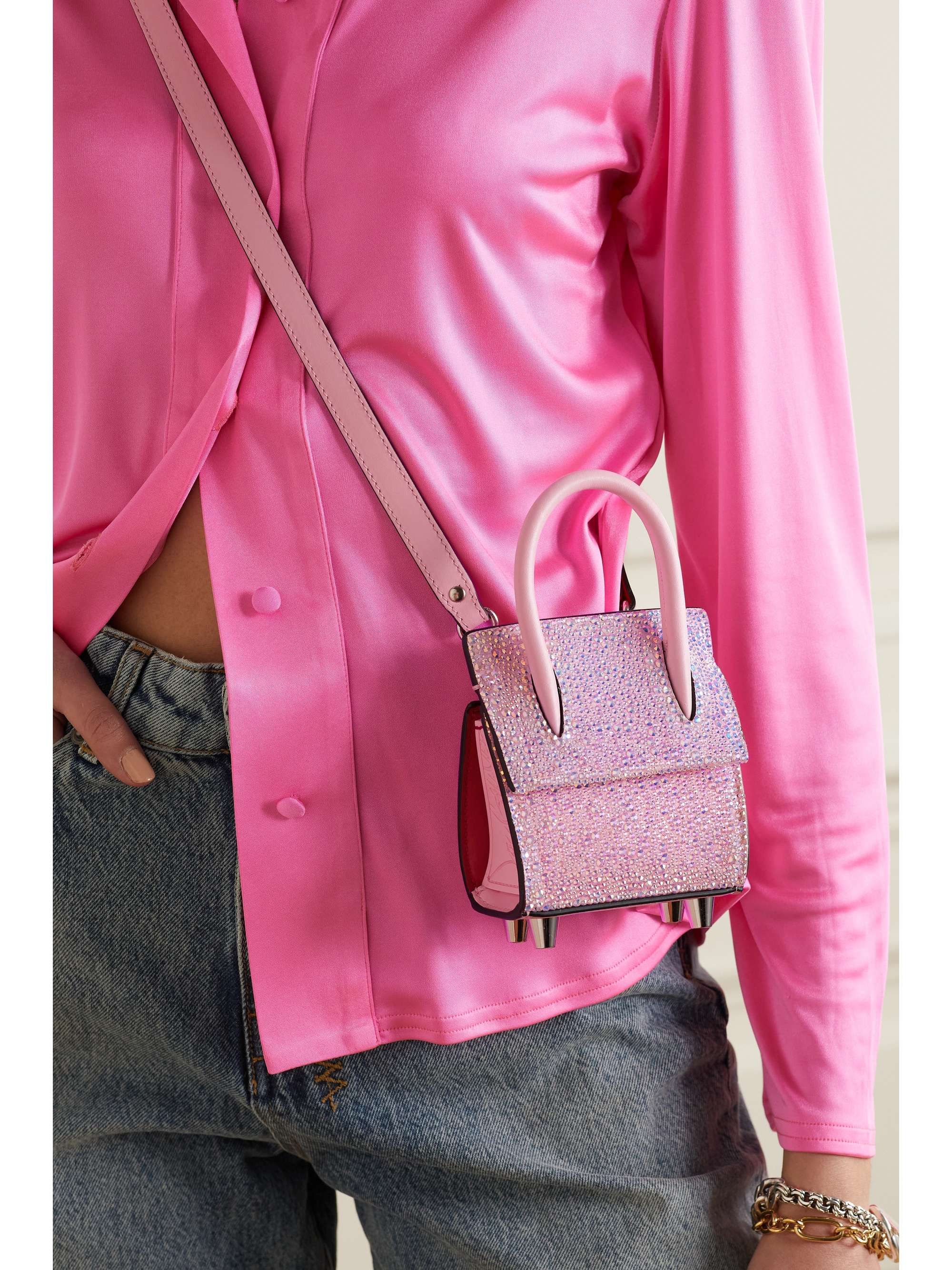 louboutin bag pink