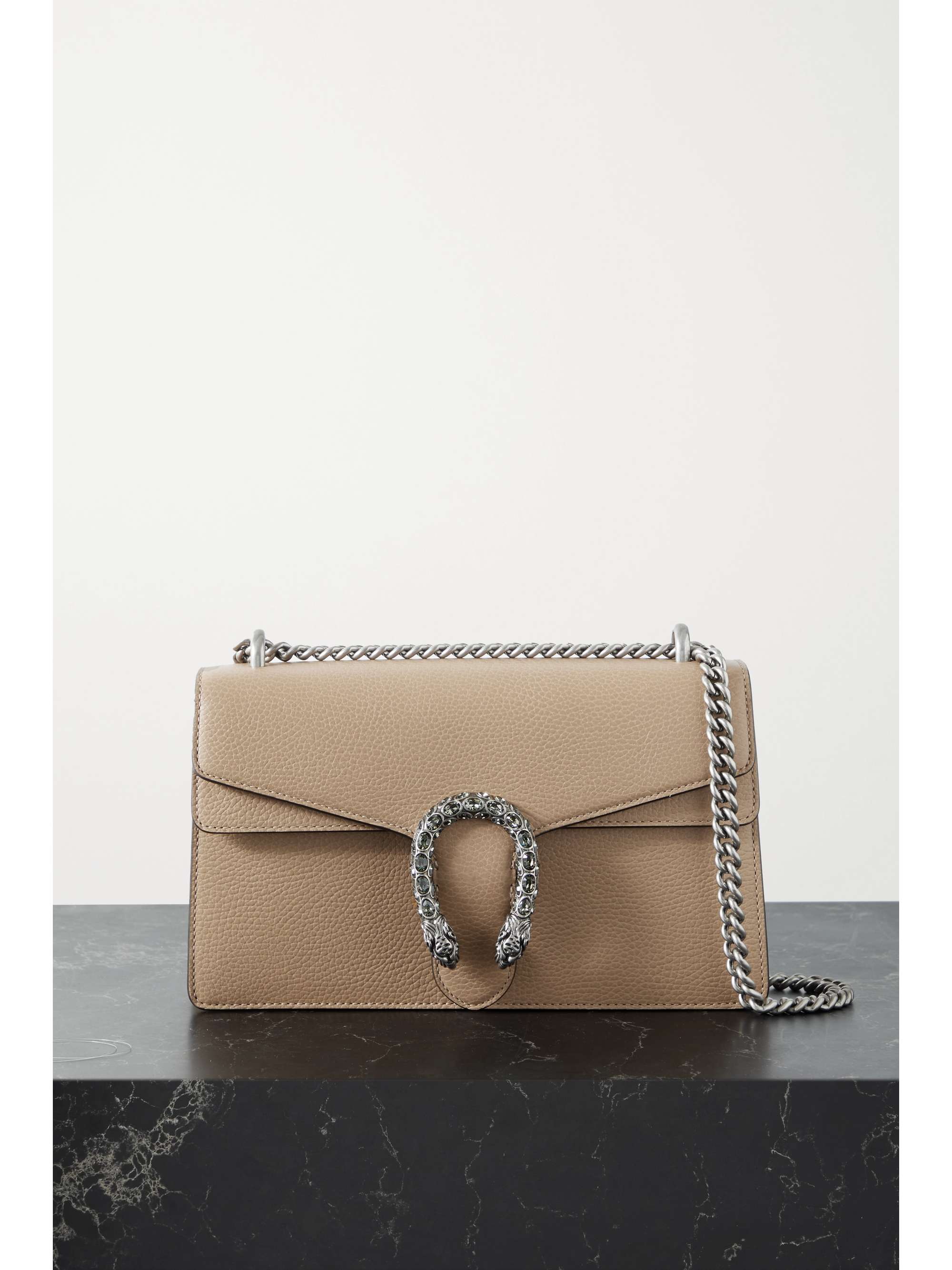 dionysus leather clutch