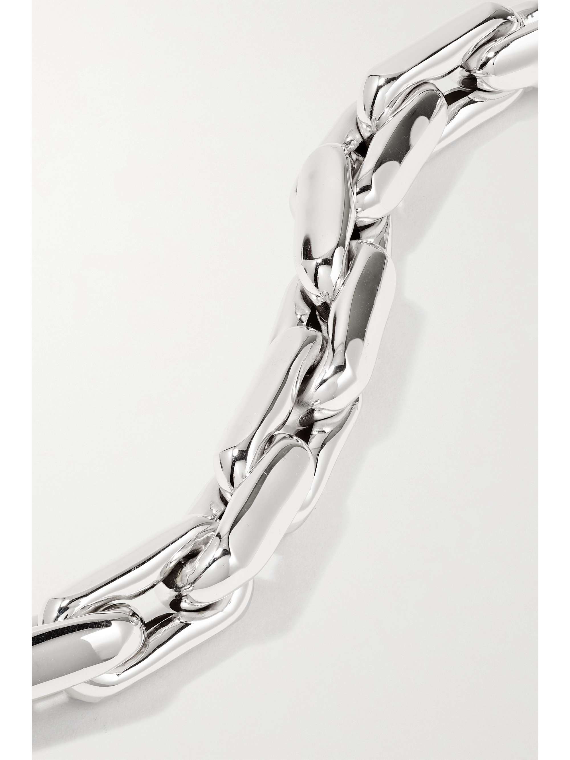 LAUREN RUBINSKI Bracelet en or blanc 14 carats (585/1000) Medium