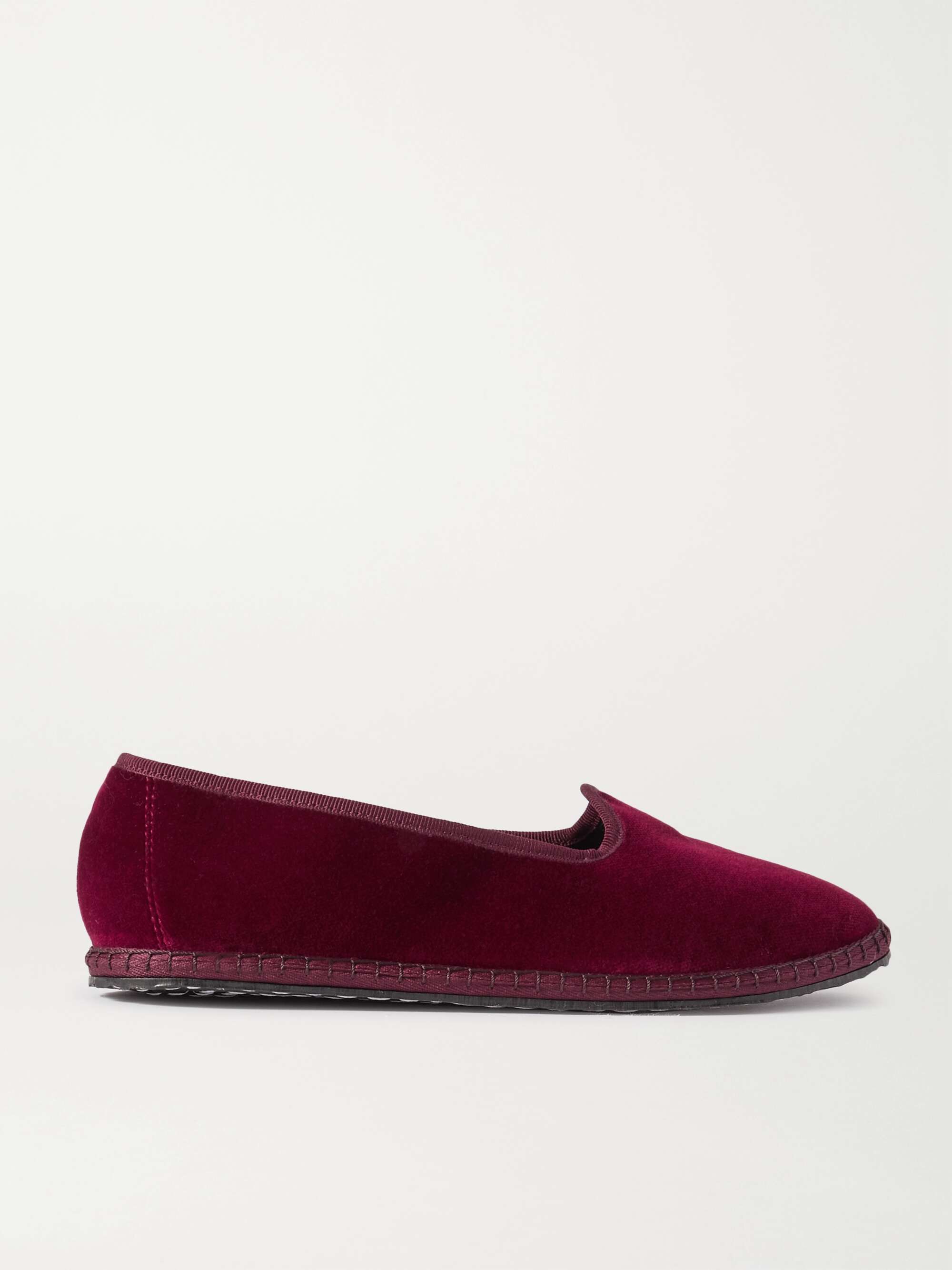 VIBI VENEZIA Velvet slippers NET A PORTER
