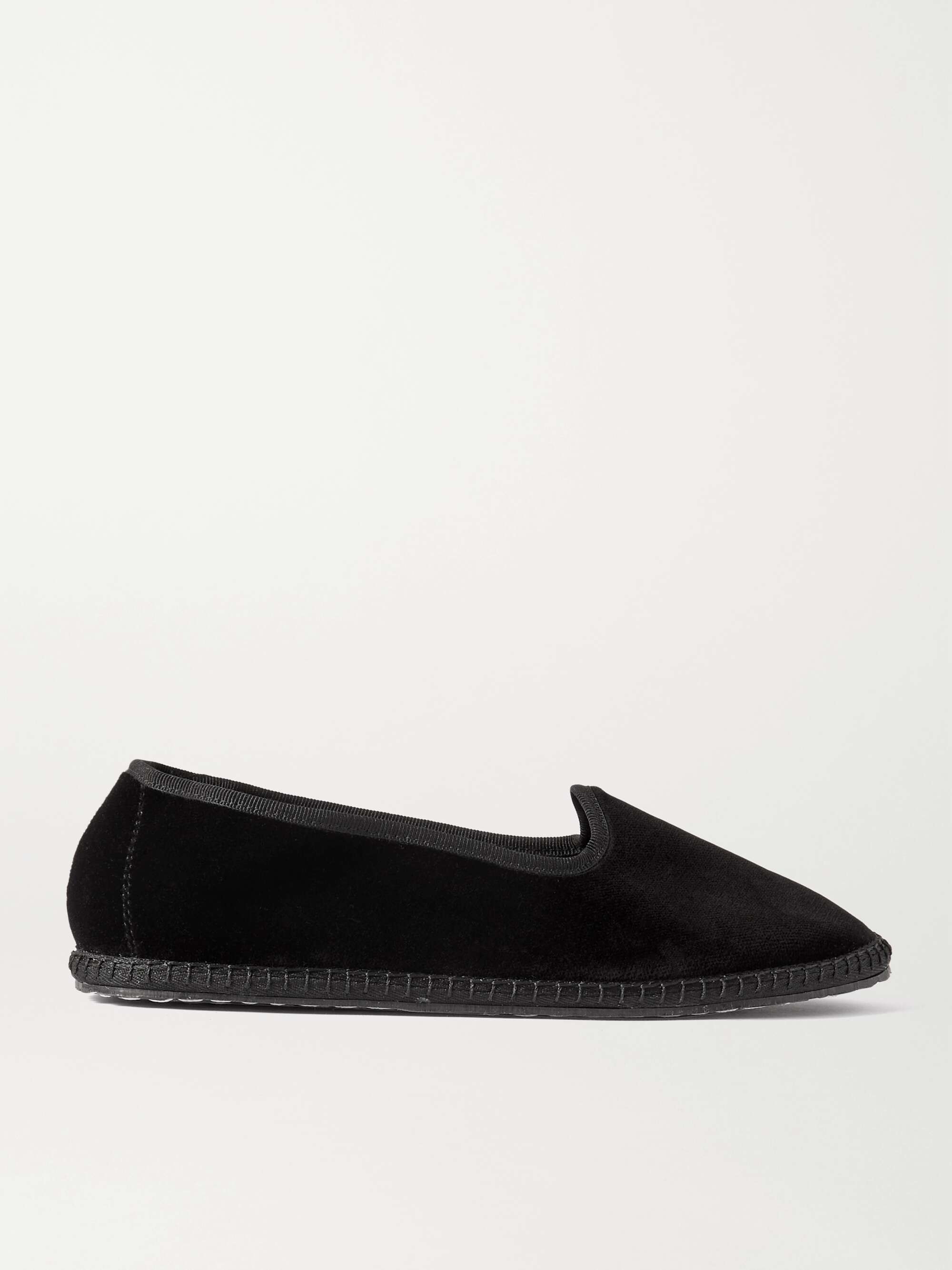 Vibi Venezia Velvet Loafers