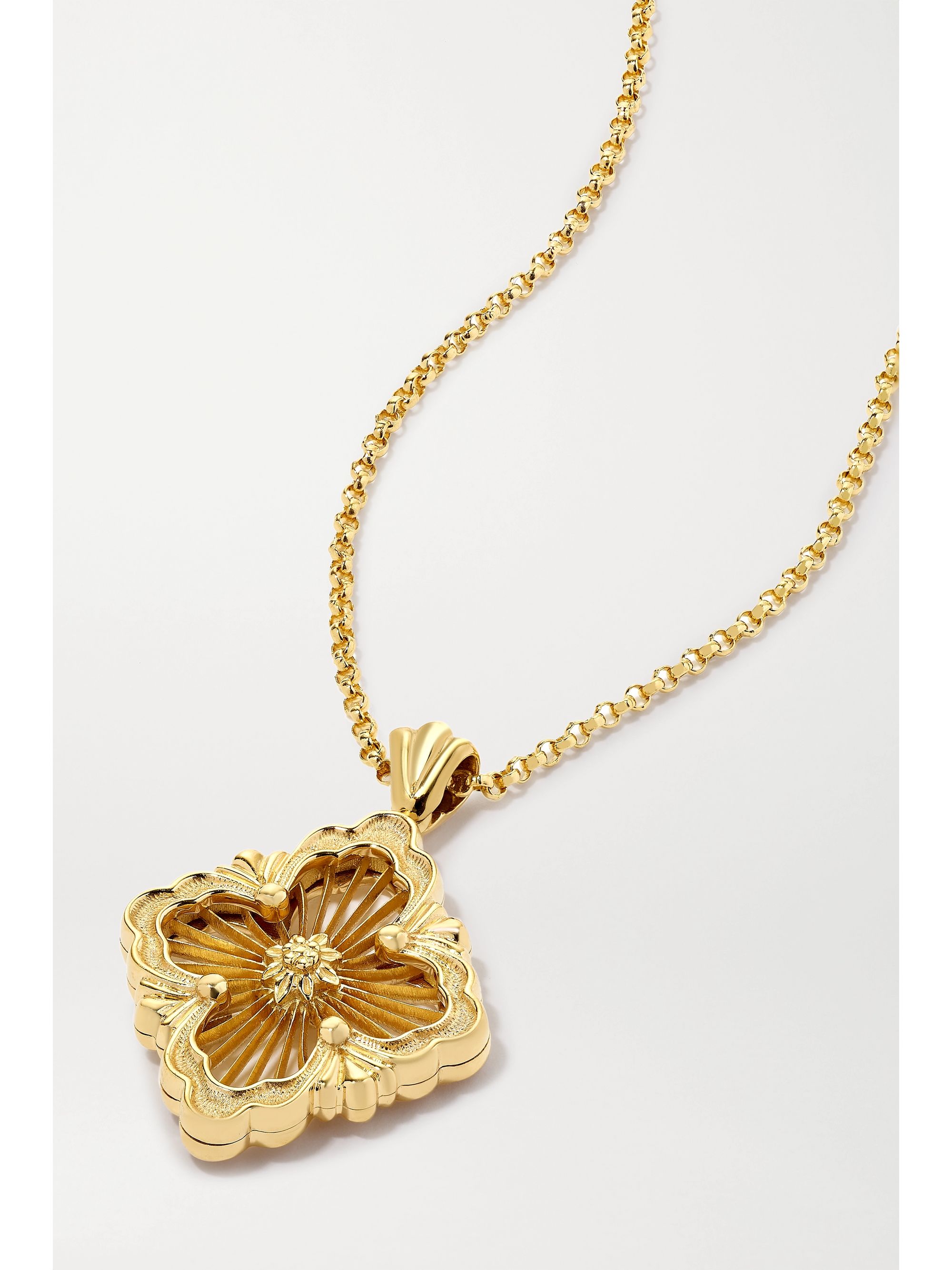Gold Opera Tulle 18karat gold necklace BUCCELLATI NETAPORTER