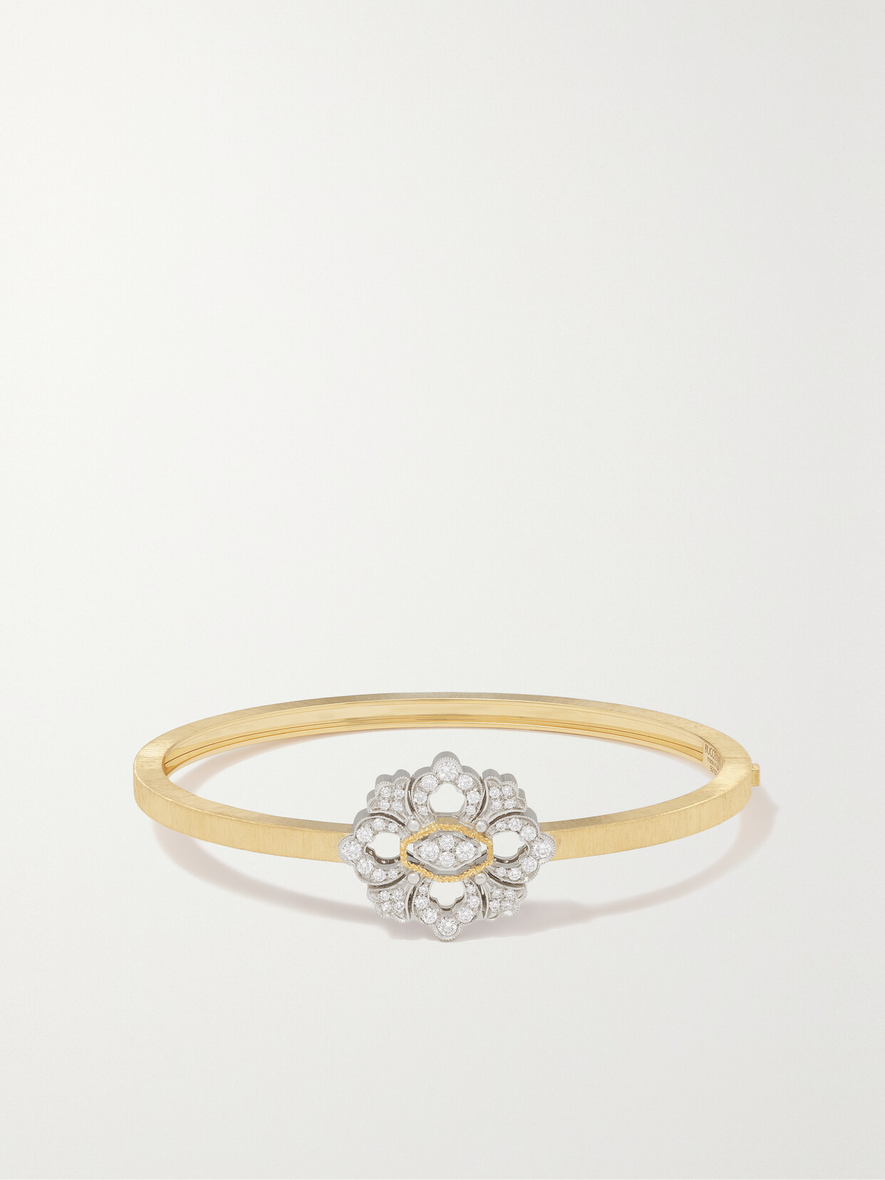 Buccellati – Opera 18-karat Yellow And White Gold Diamond Bracelet – M