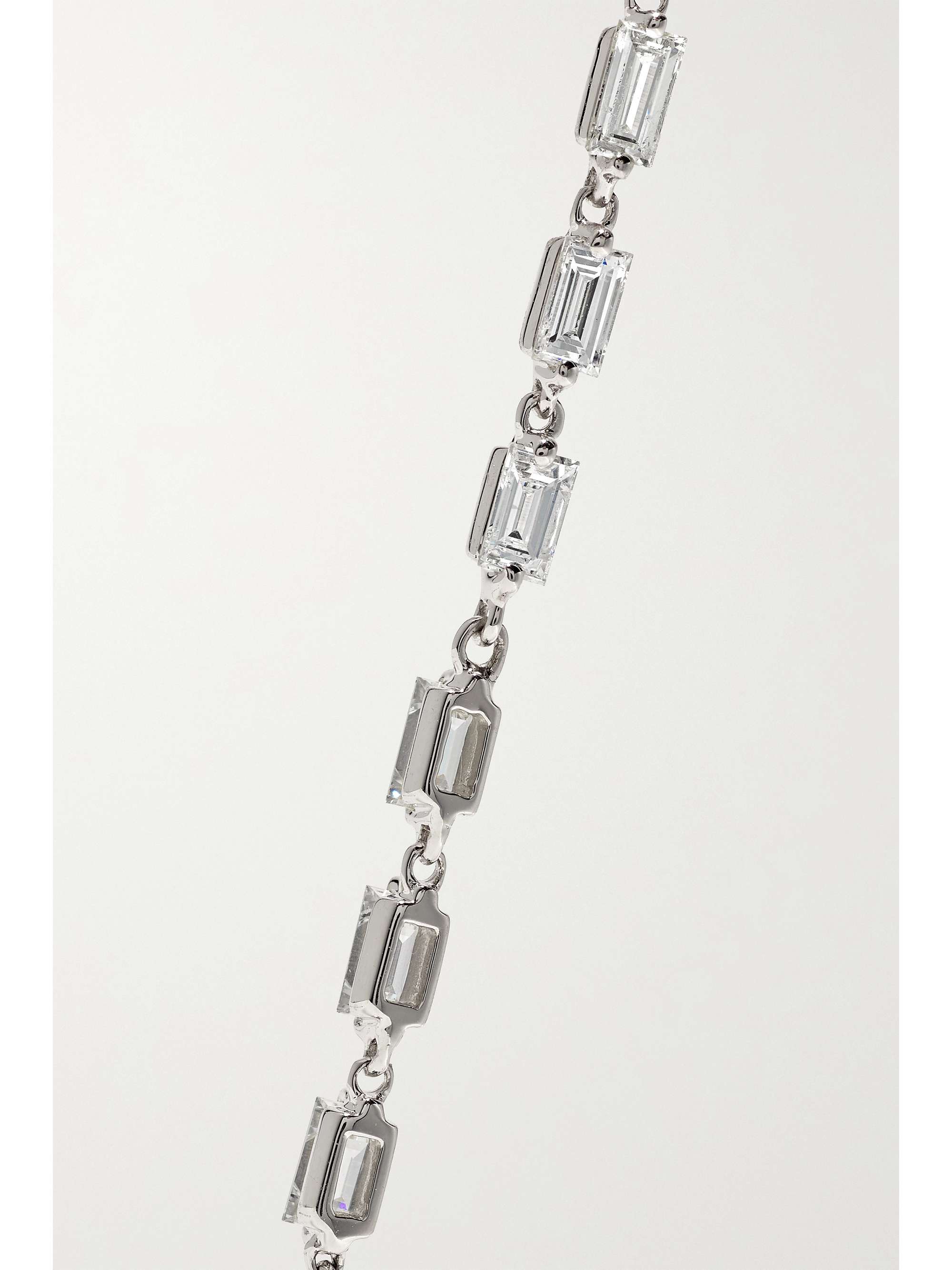 ANITA KO 18-karat white gold diamond earrings