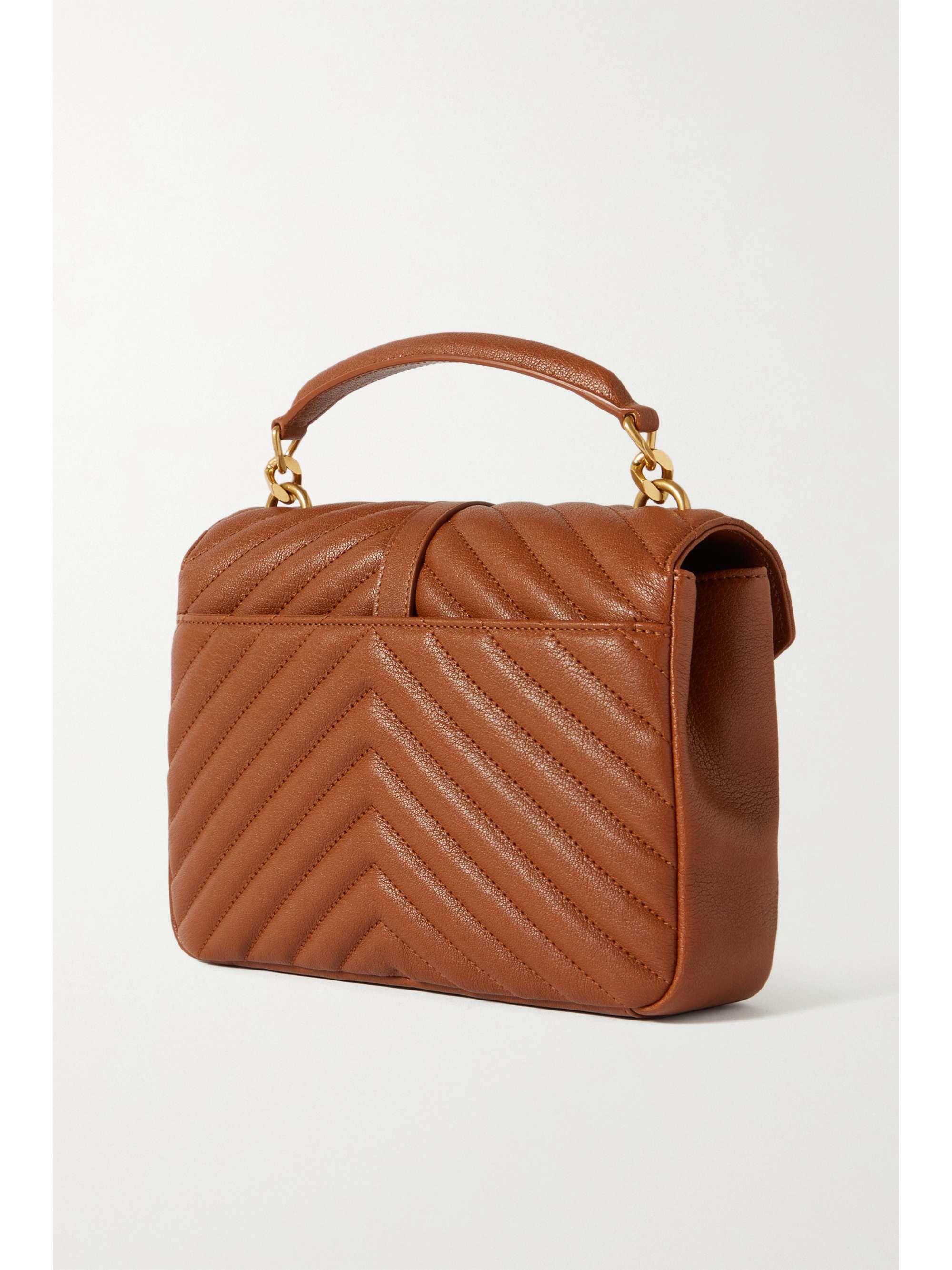 ysl cognac bag