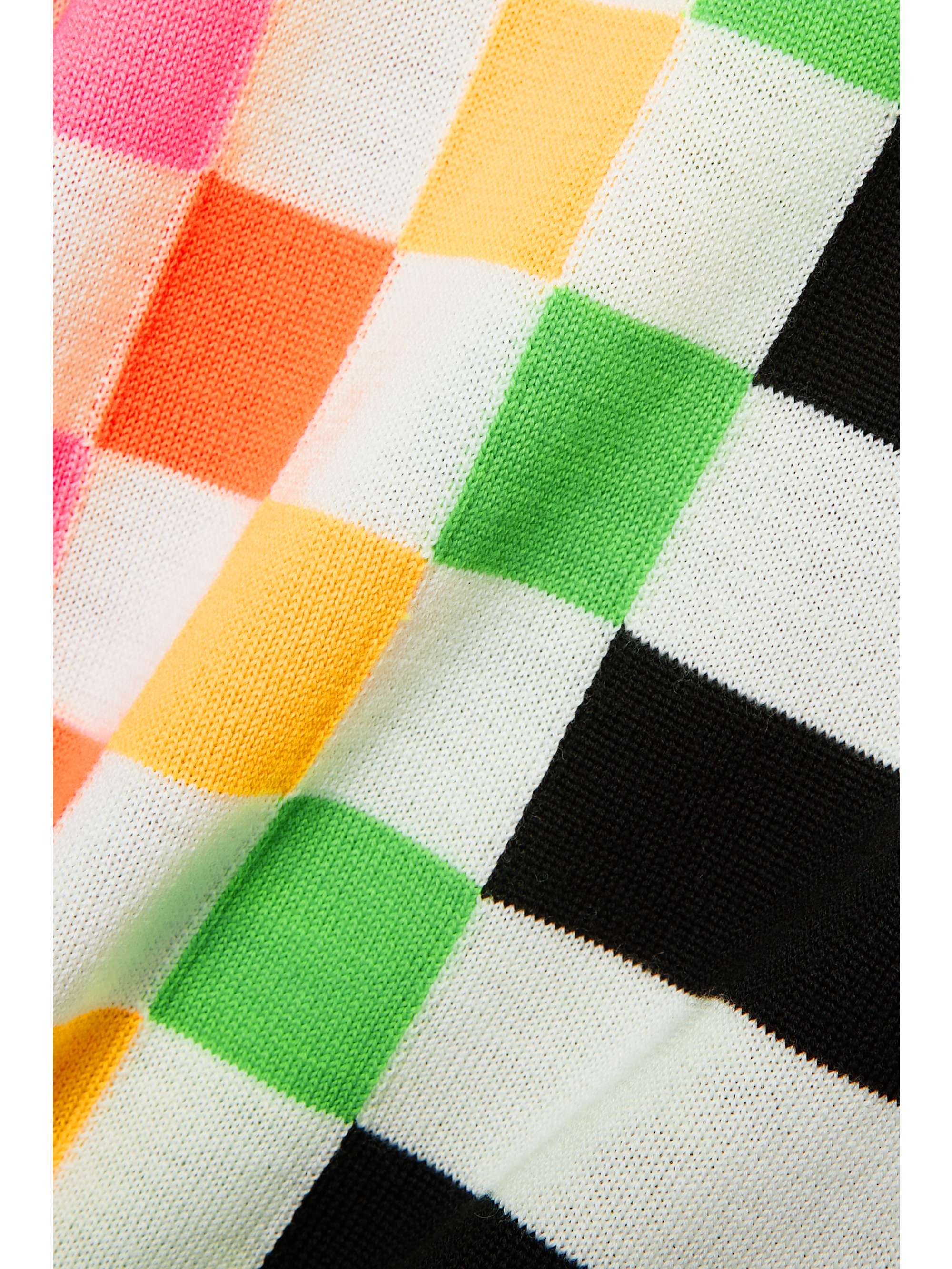 CHRISTOPHER JOHN ROGERS Color-block wool sweater