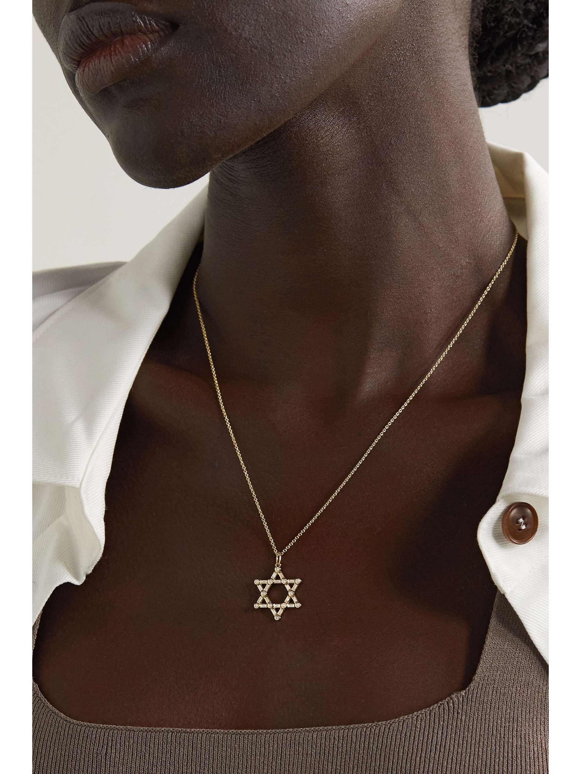 Gold Star of David 14-karat gold 