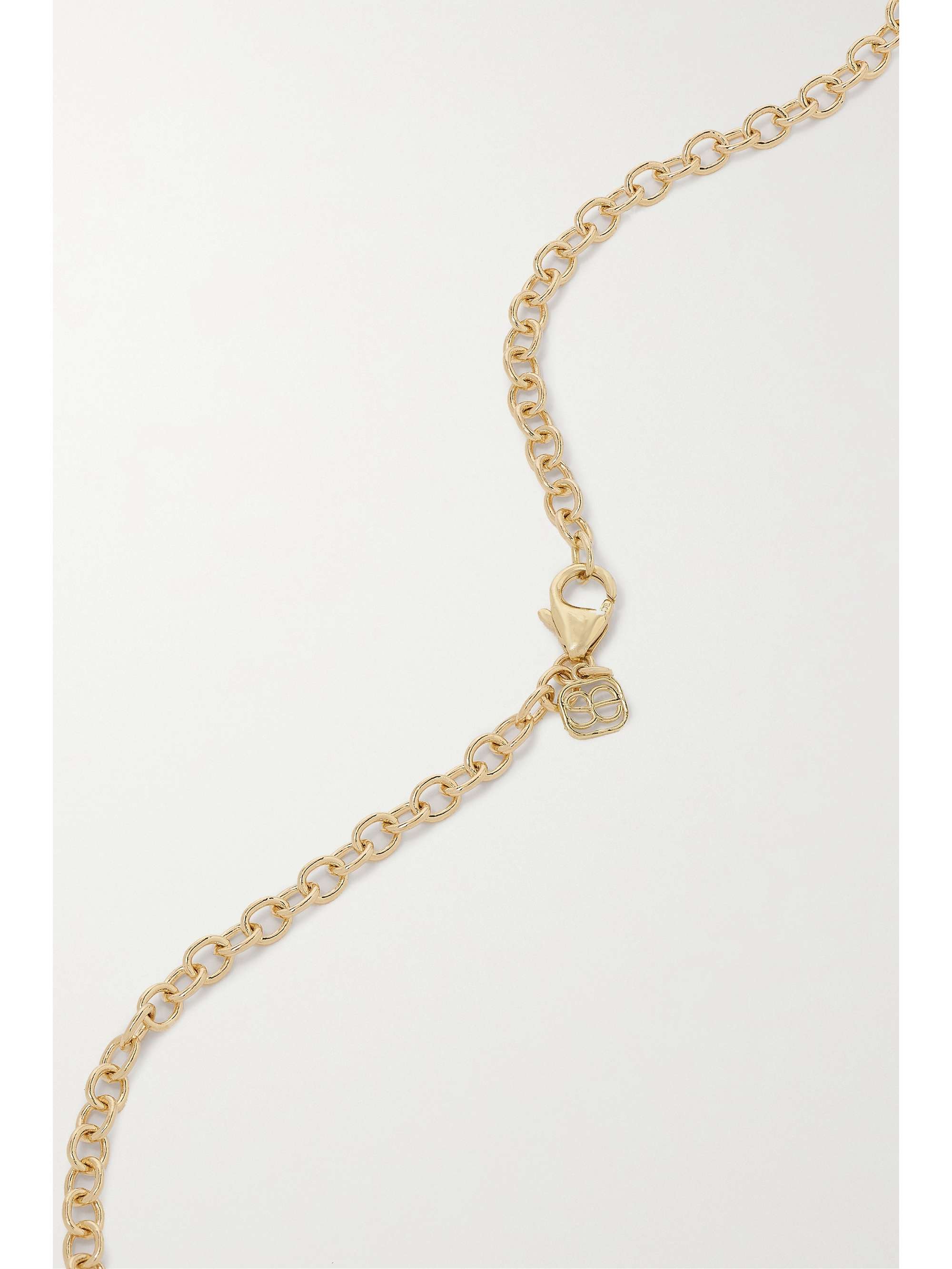 SYDNEY EVAN 14-karat gold diamond necklace