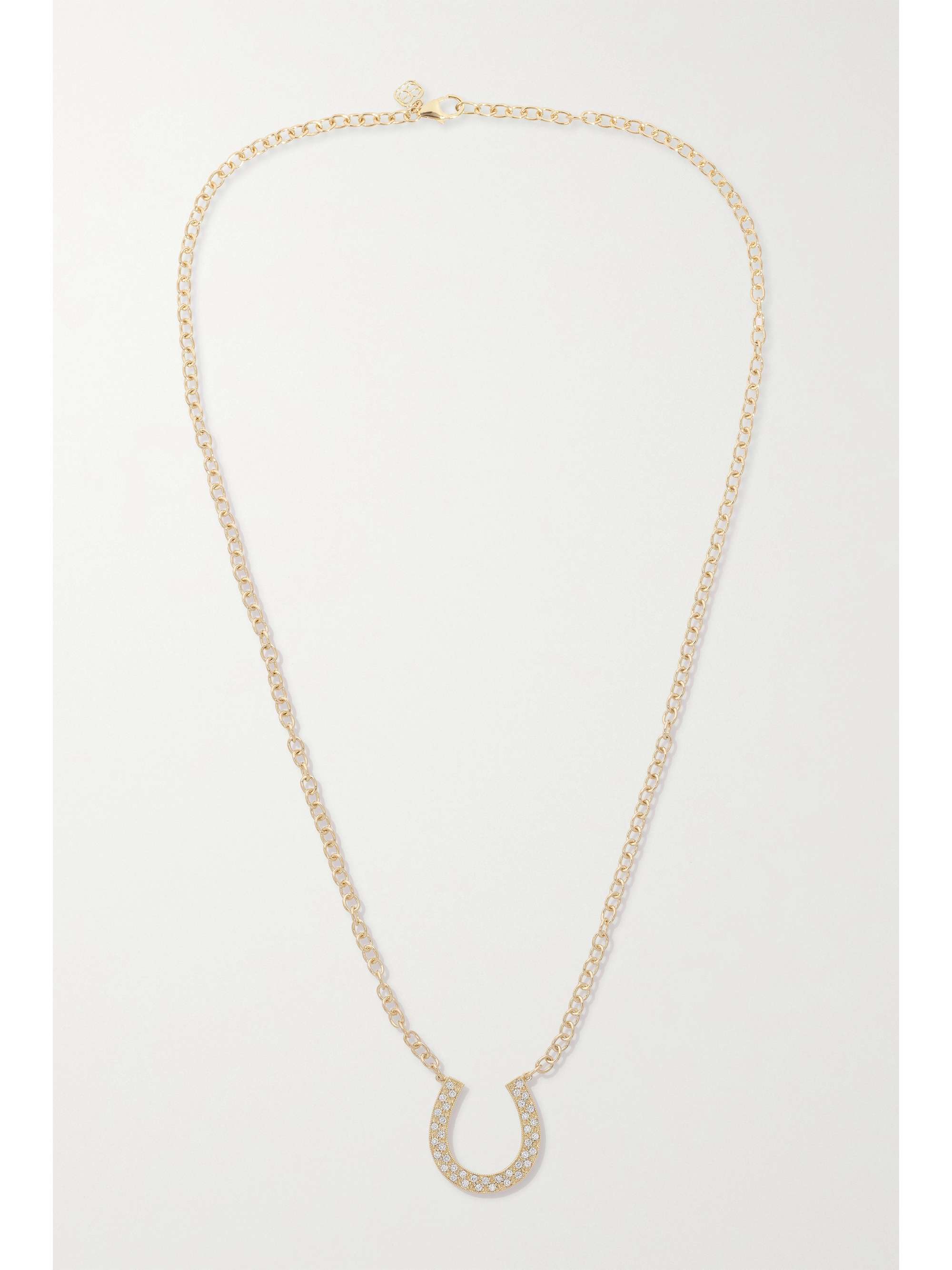 SYDNEY EVAN 14-karat gold diamond necklace