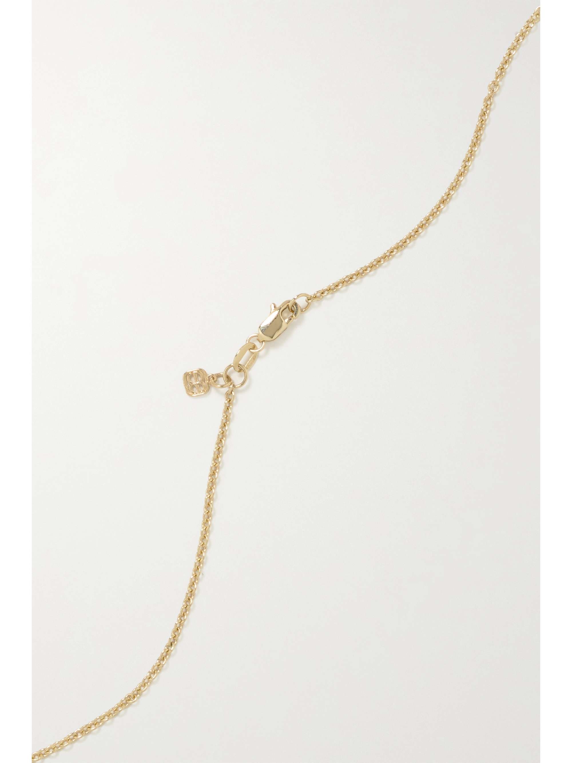 SYDNEY EVAN 14-karat gold diamond necklace
