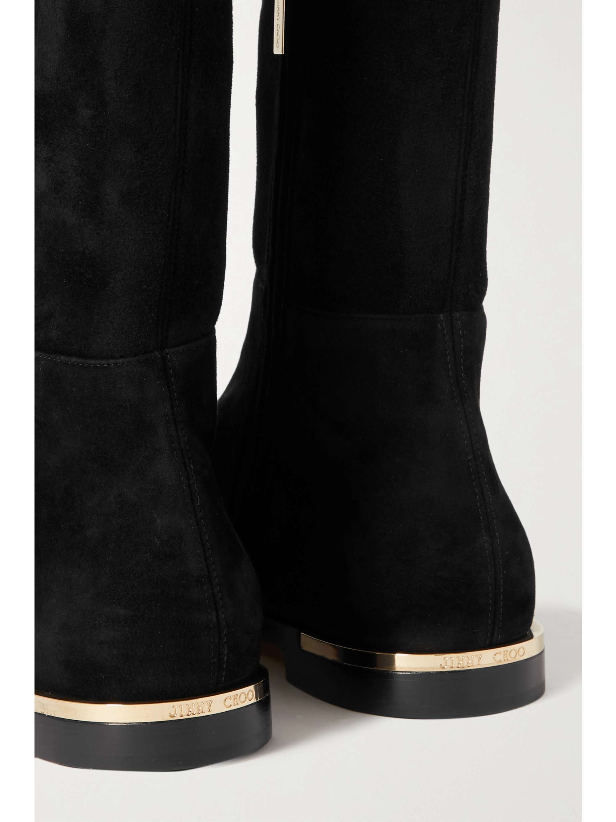 JIMMY CHOO Palina stretch-suede over-the-knee boots