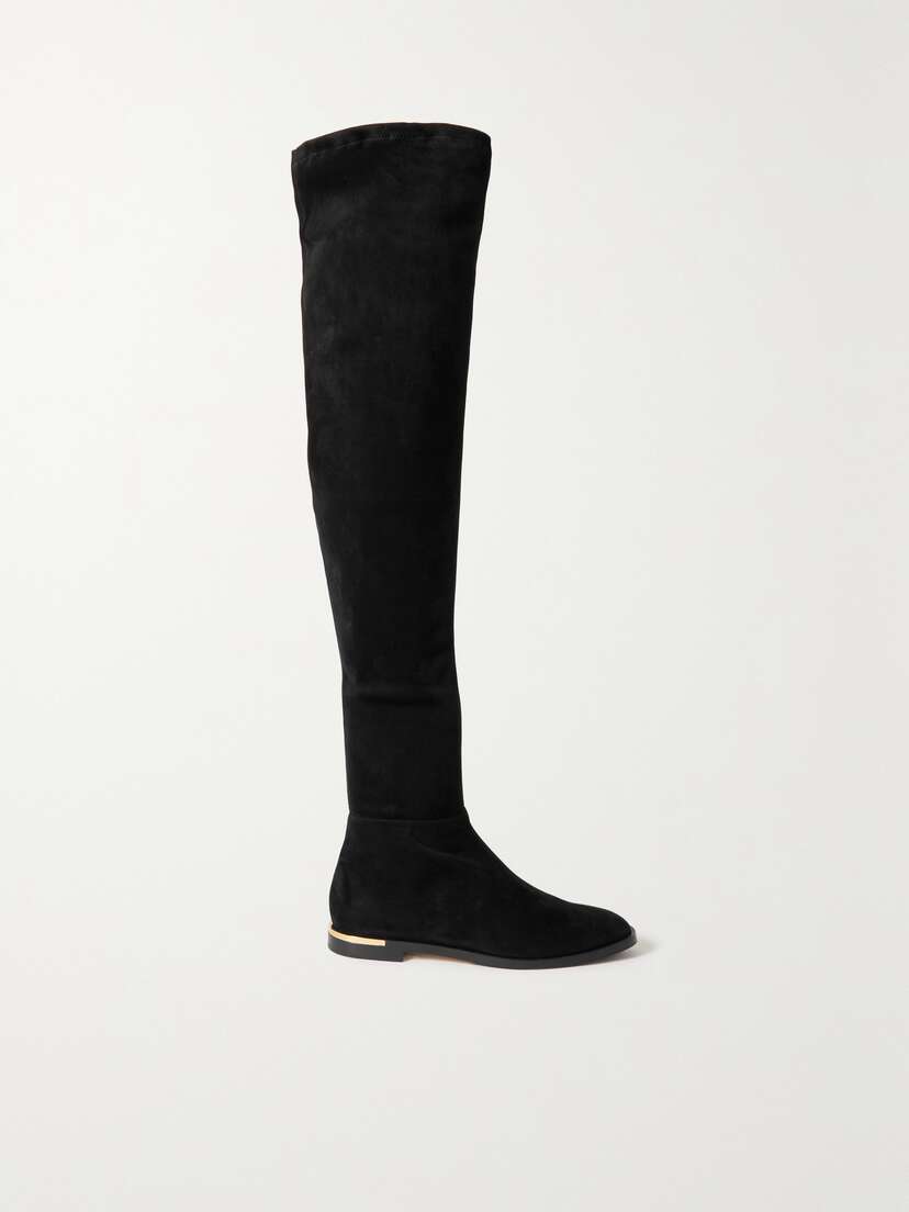 Jimmy Choo Palina Stretch-suede Over-the-knee Boots