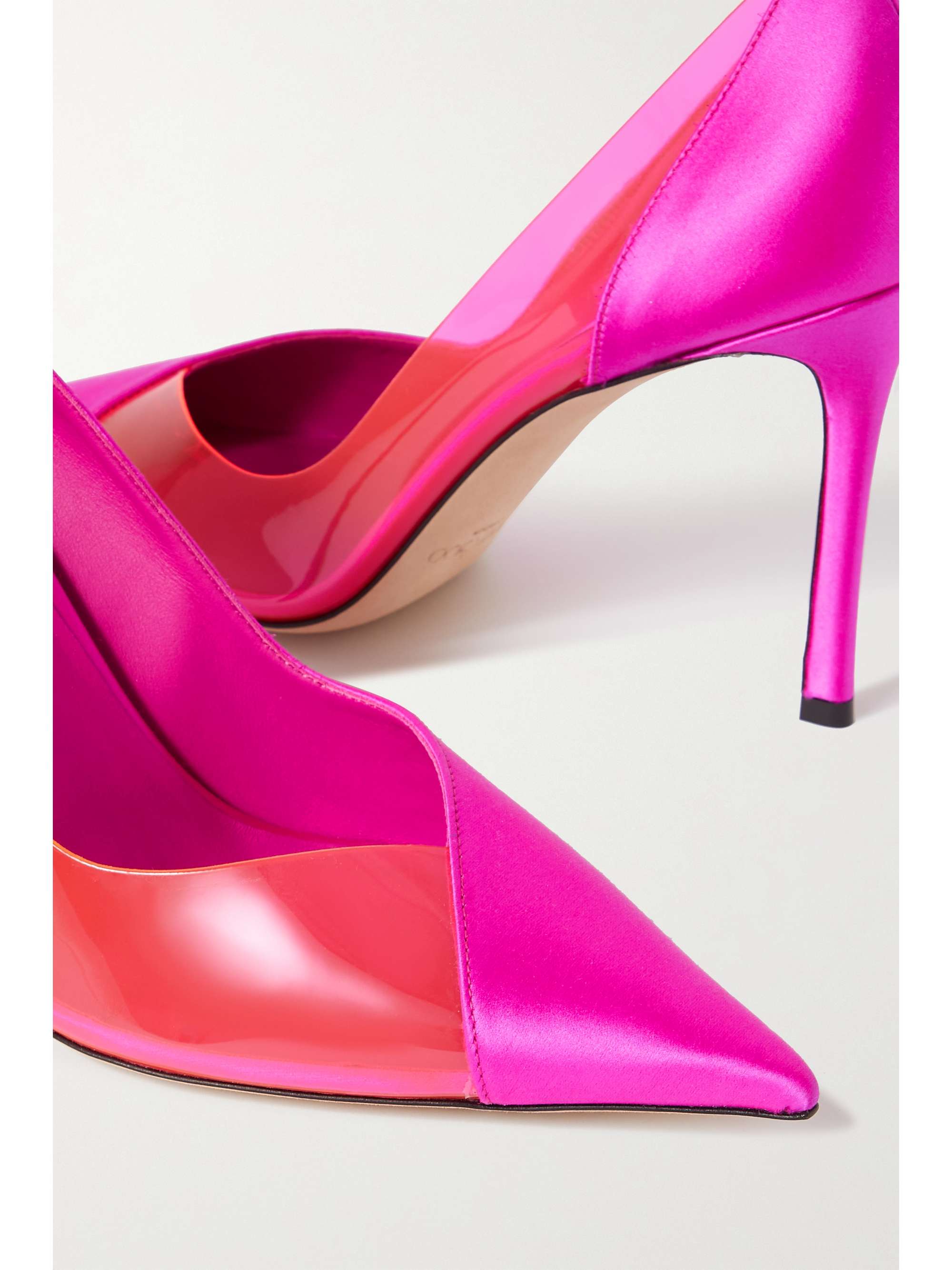 JIMMY CHOO Cass 95 croc-effect leather pumps