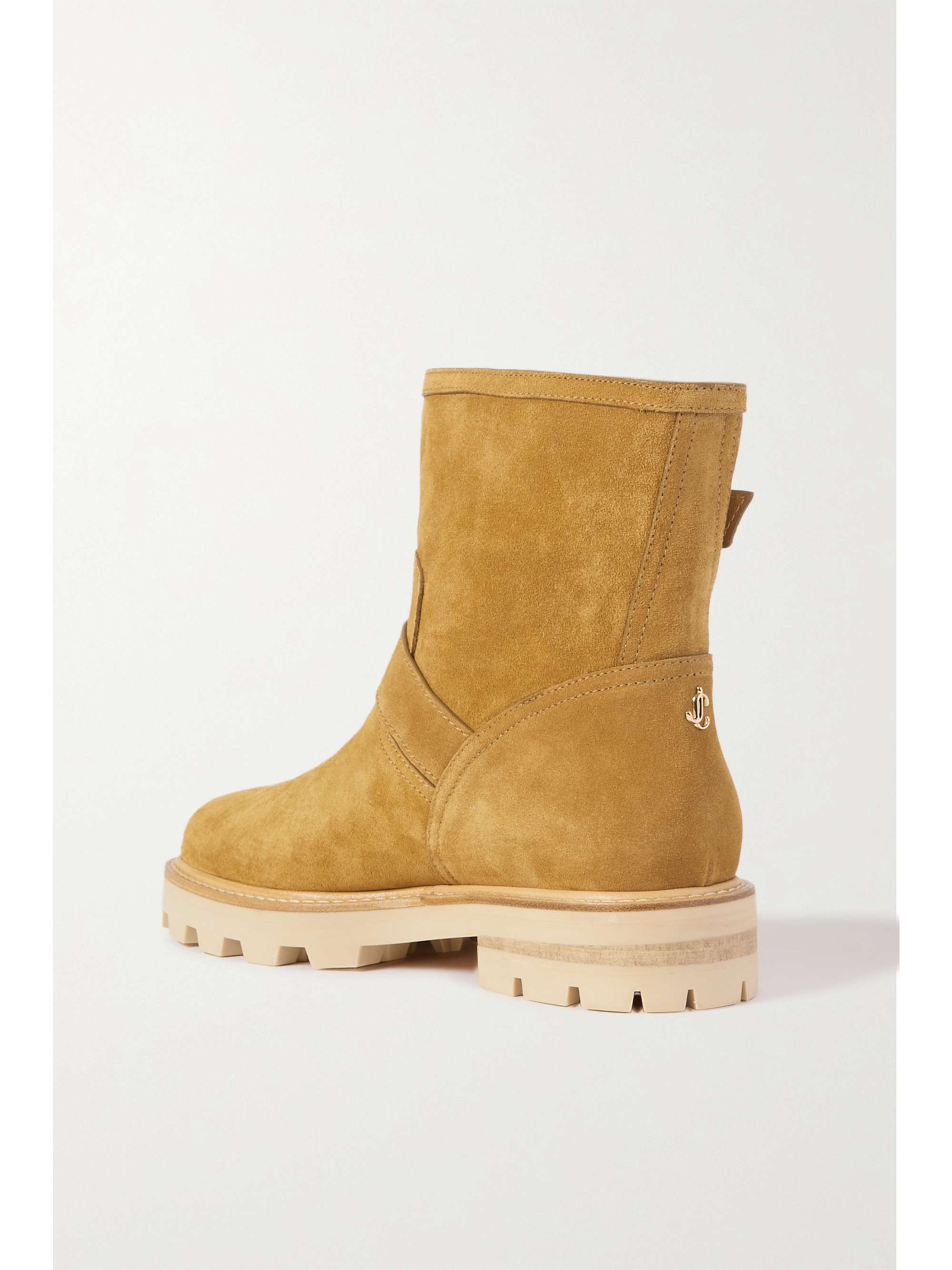 JIMMY CHOO Youth II buckled suede ankle boots