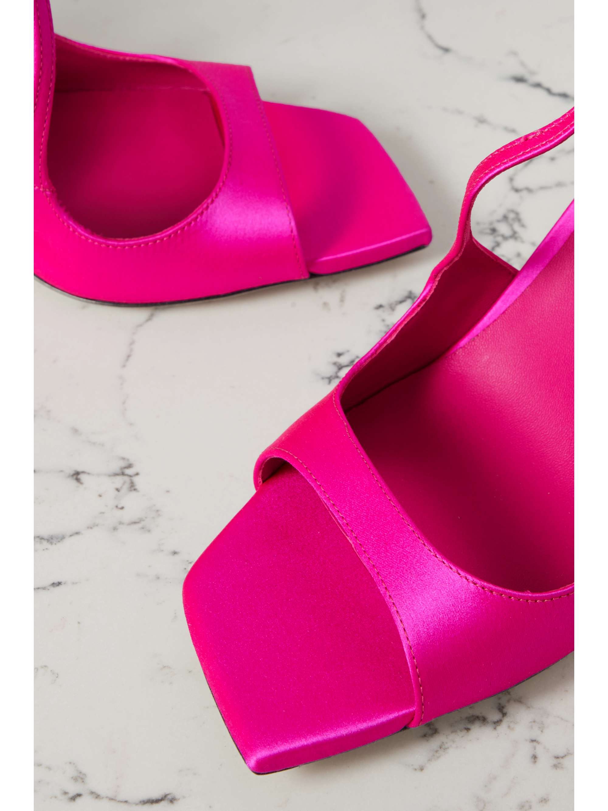 JIMMY CHOO Azia 95 satin sandals