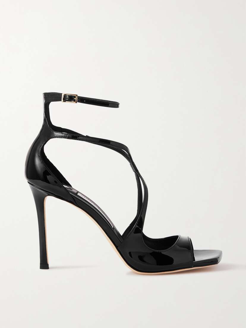Jimmy Choo Azia 95 Patent-leather Sandals