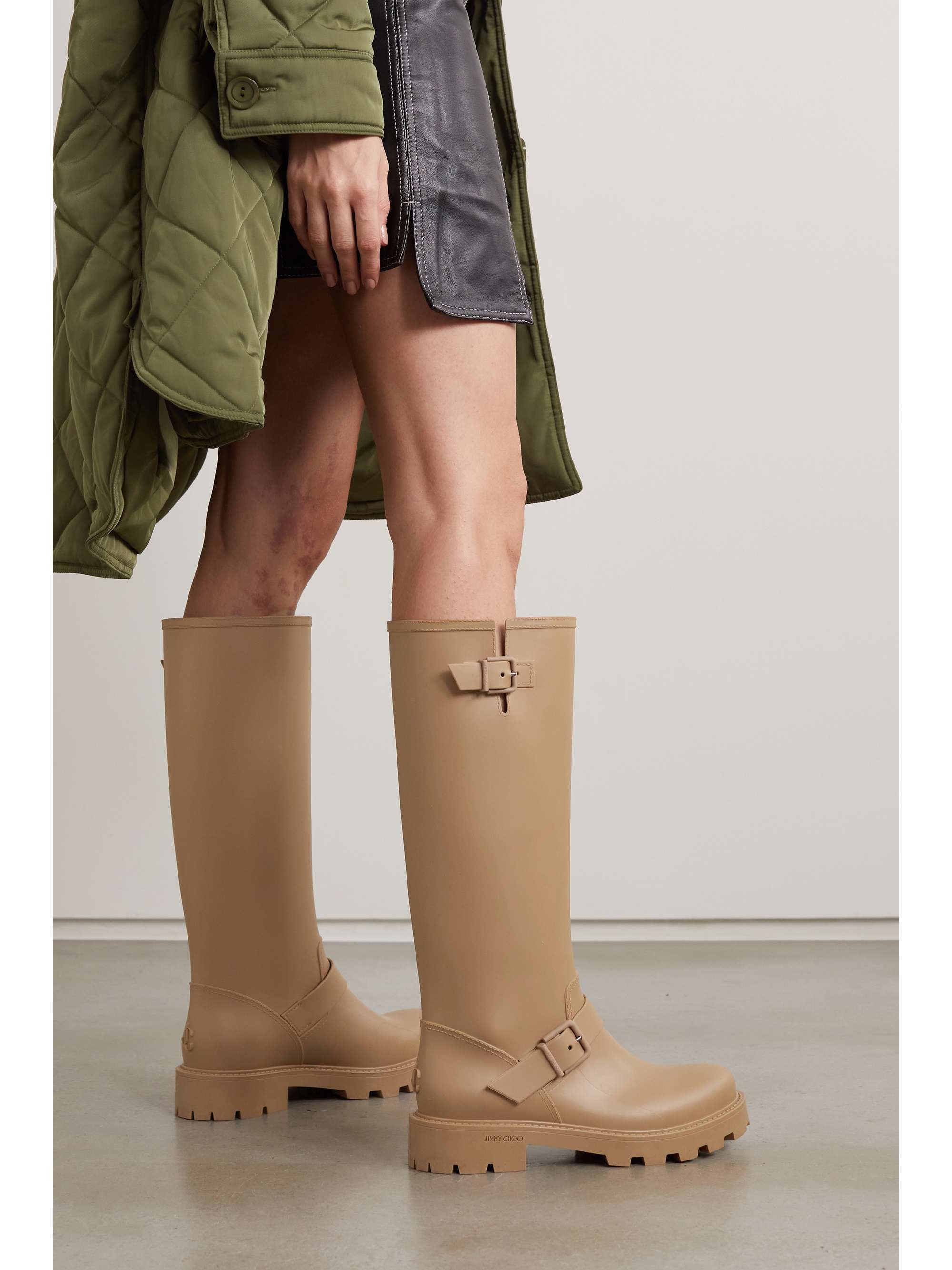 jimmy choo rubber boots