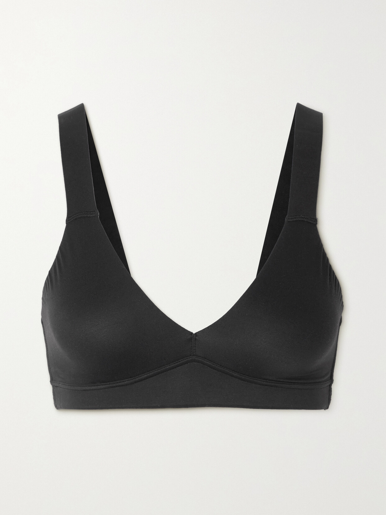 Spanx Smooth Bra-llelujah! Unlined Bralette Very Black In Black