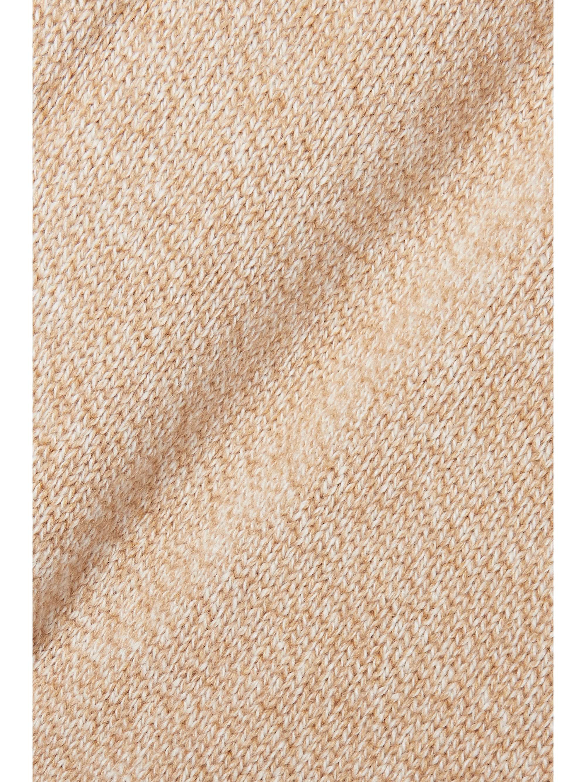 LESET Zoe knitted wide-leg pants
