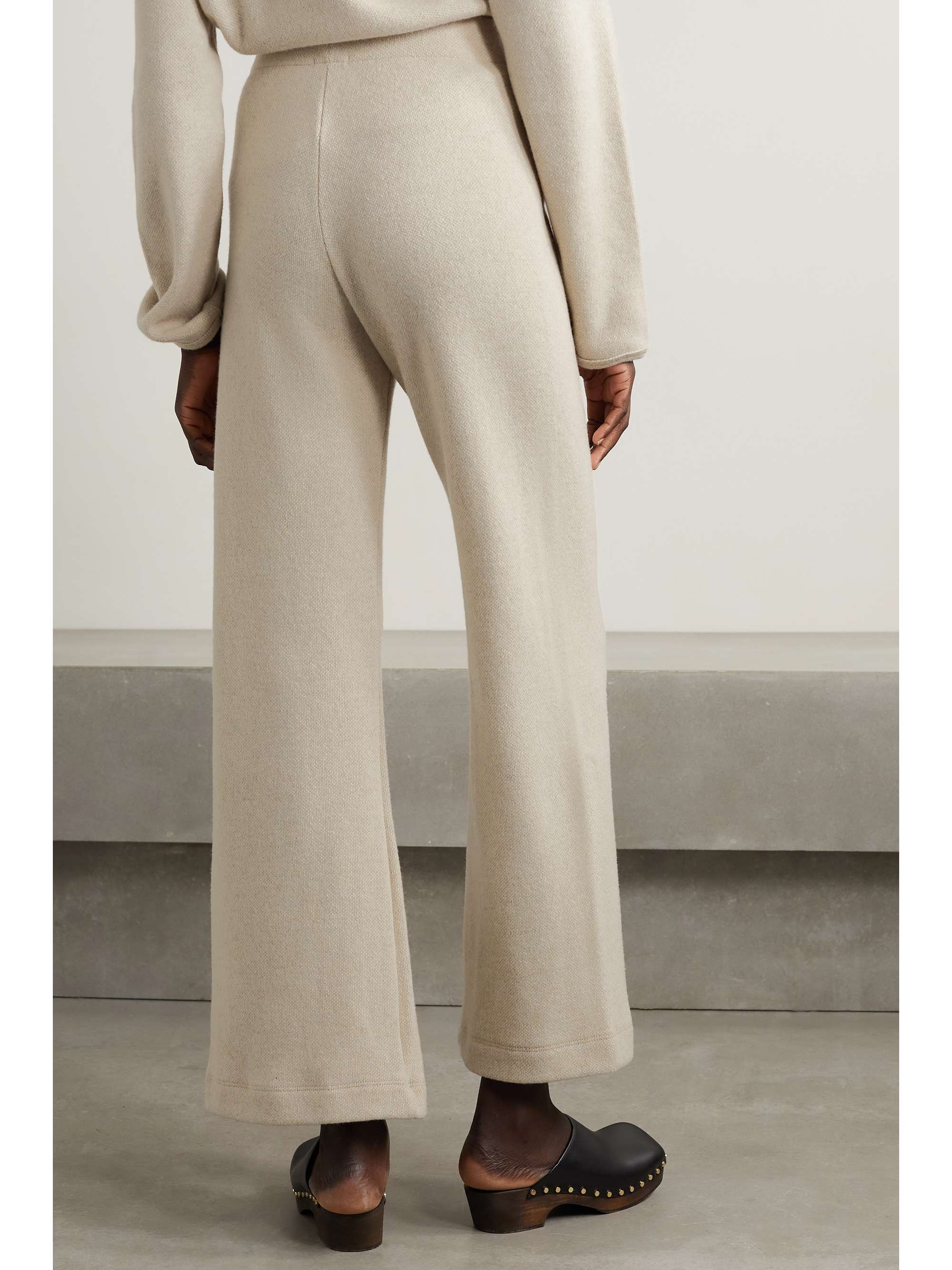 LESET Sienna wool-blend wide-leg pants