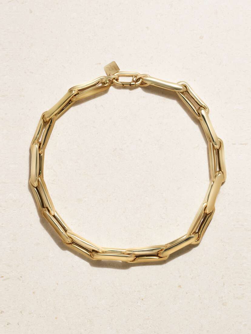 Lauren Rubinski Large 14-karat Gold Necklace