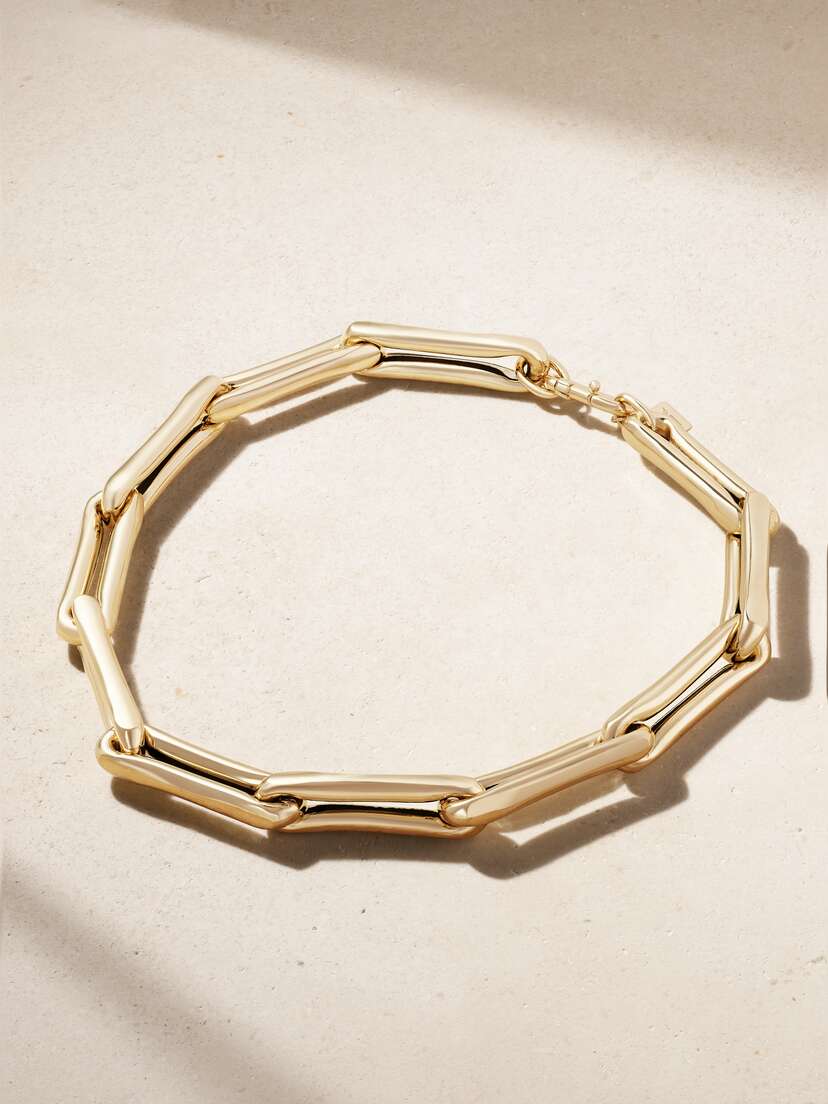 Lauren Rubinski Extra Large 14-karat Gold Necklace