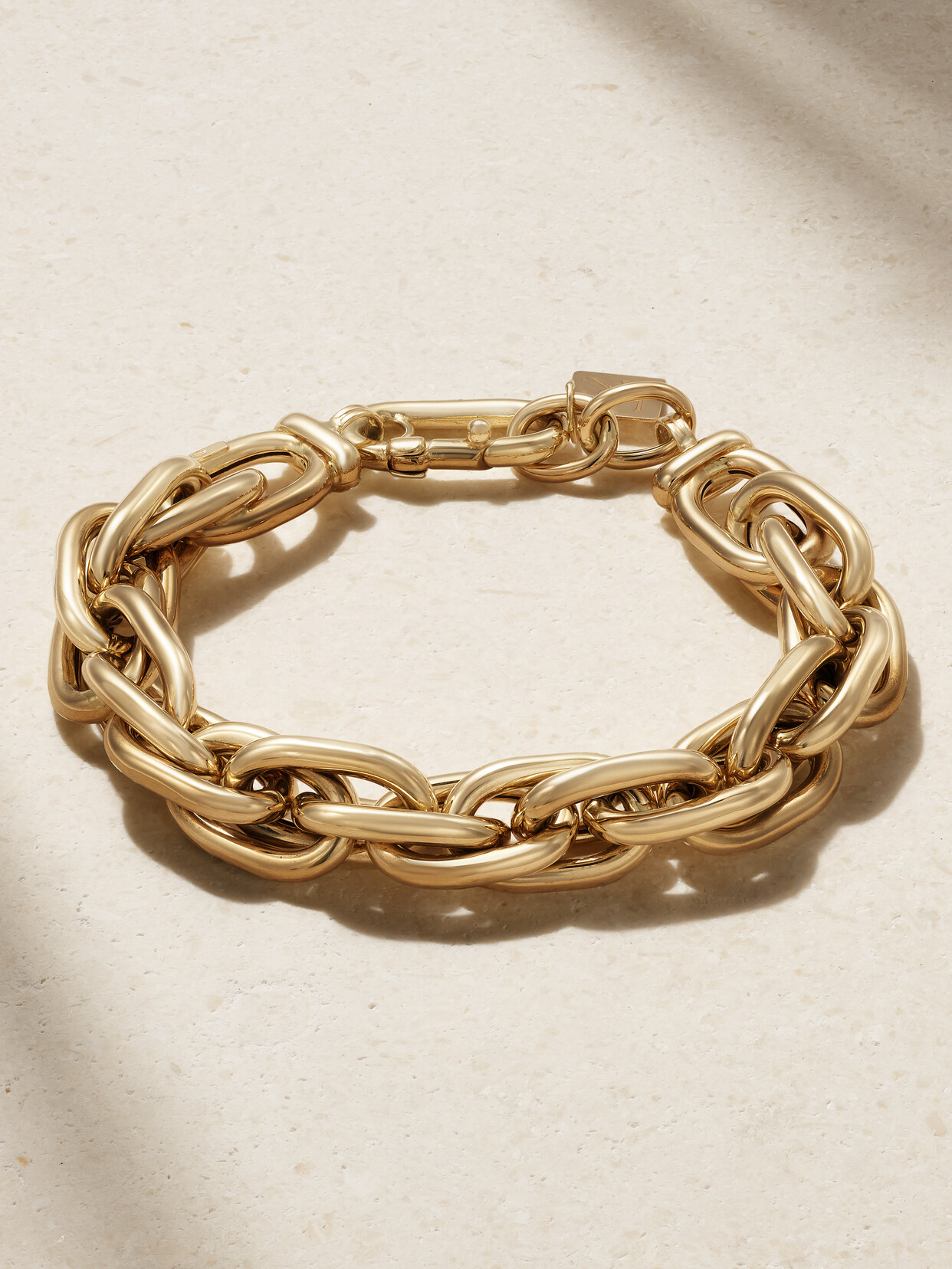 Lauren Rubinski Large 14-karat Gold Bracelet