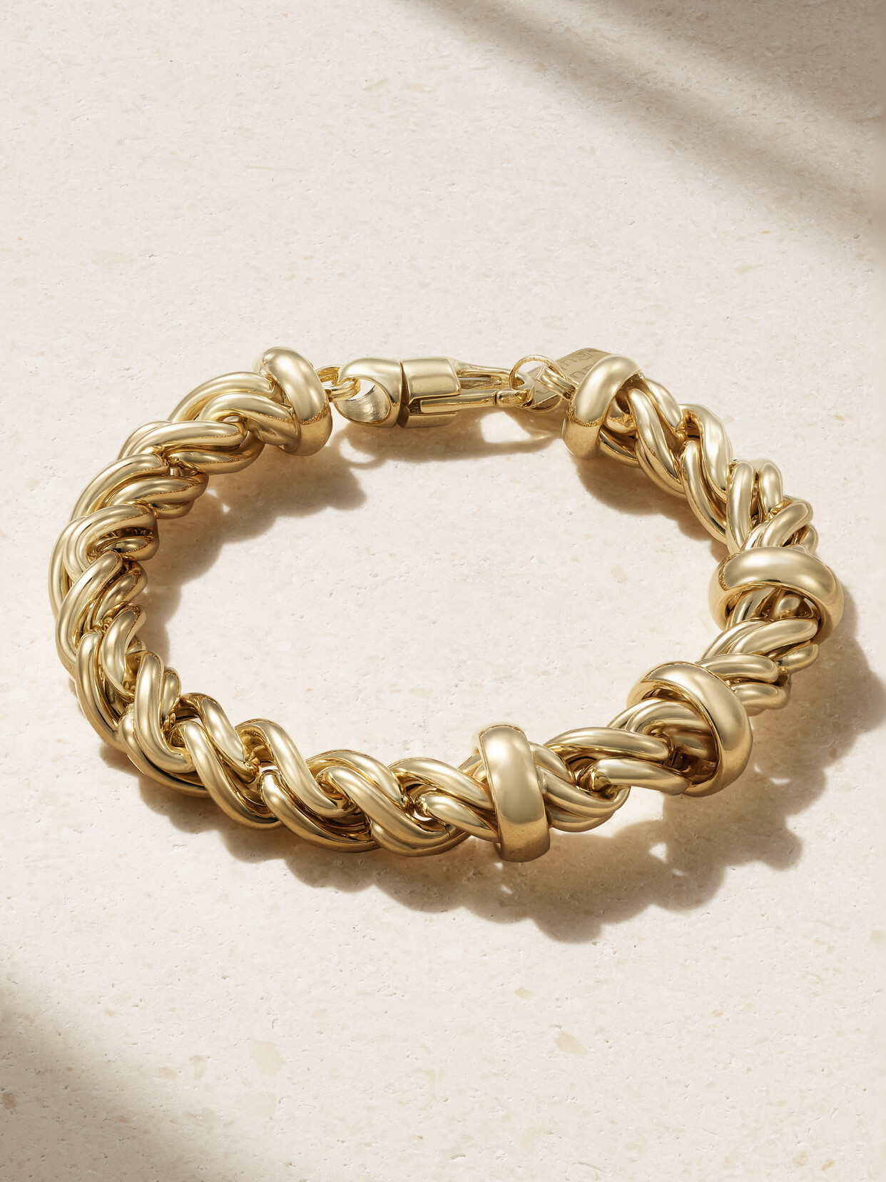 Lauren Rubinski Medium 14-karat Gold Bracelet