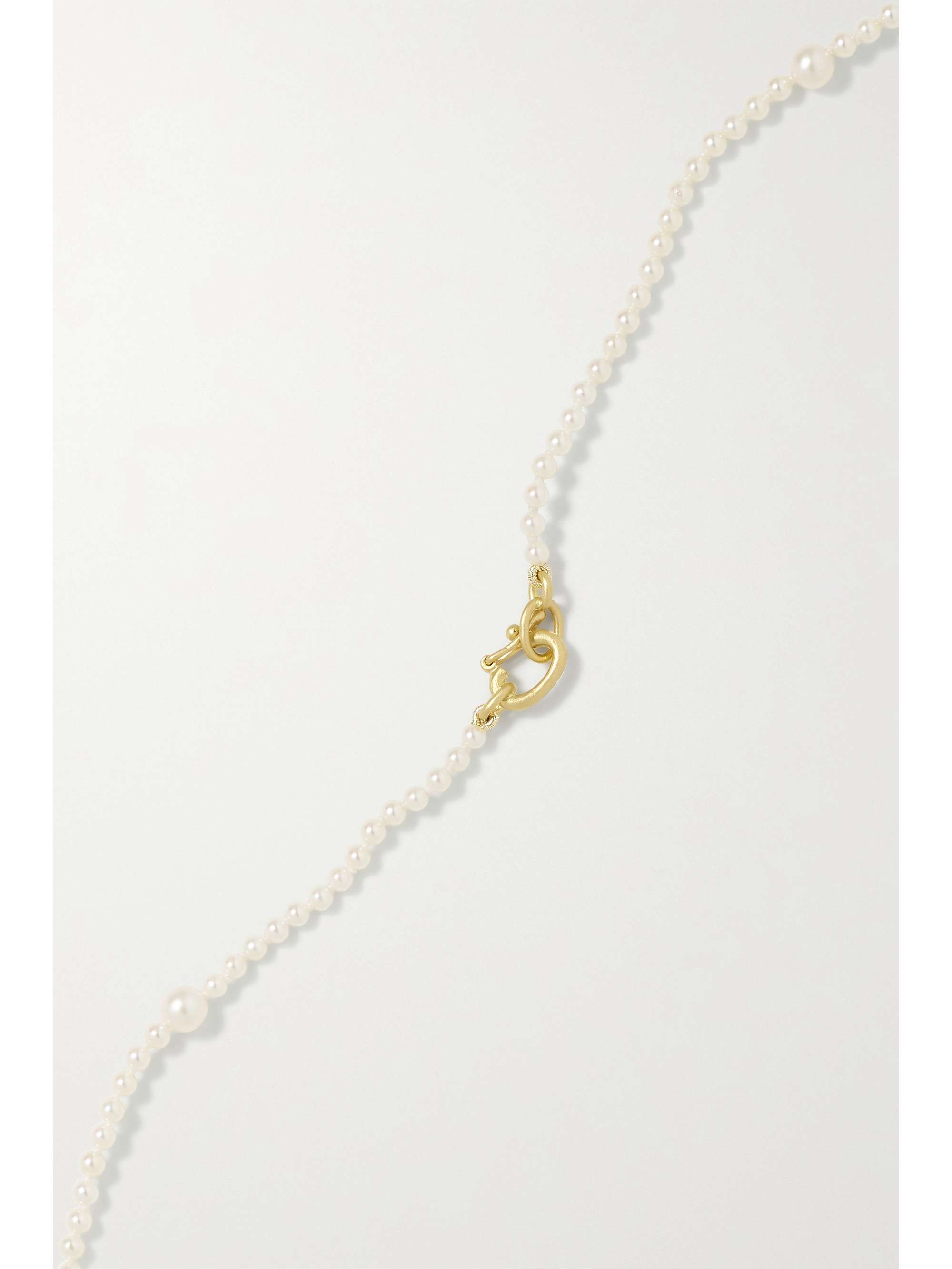 IRENE NEUWIRTH Immaculate 18-karat yellow gold, turquoise and diamond necklace