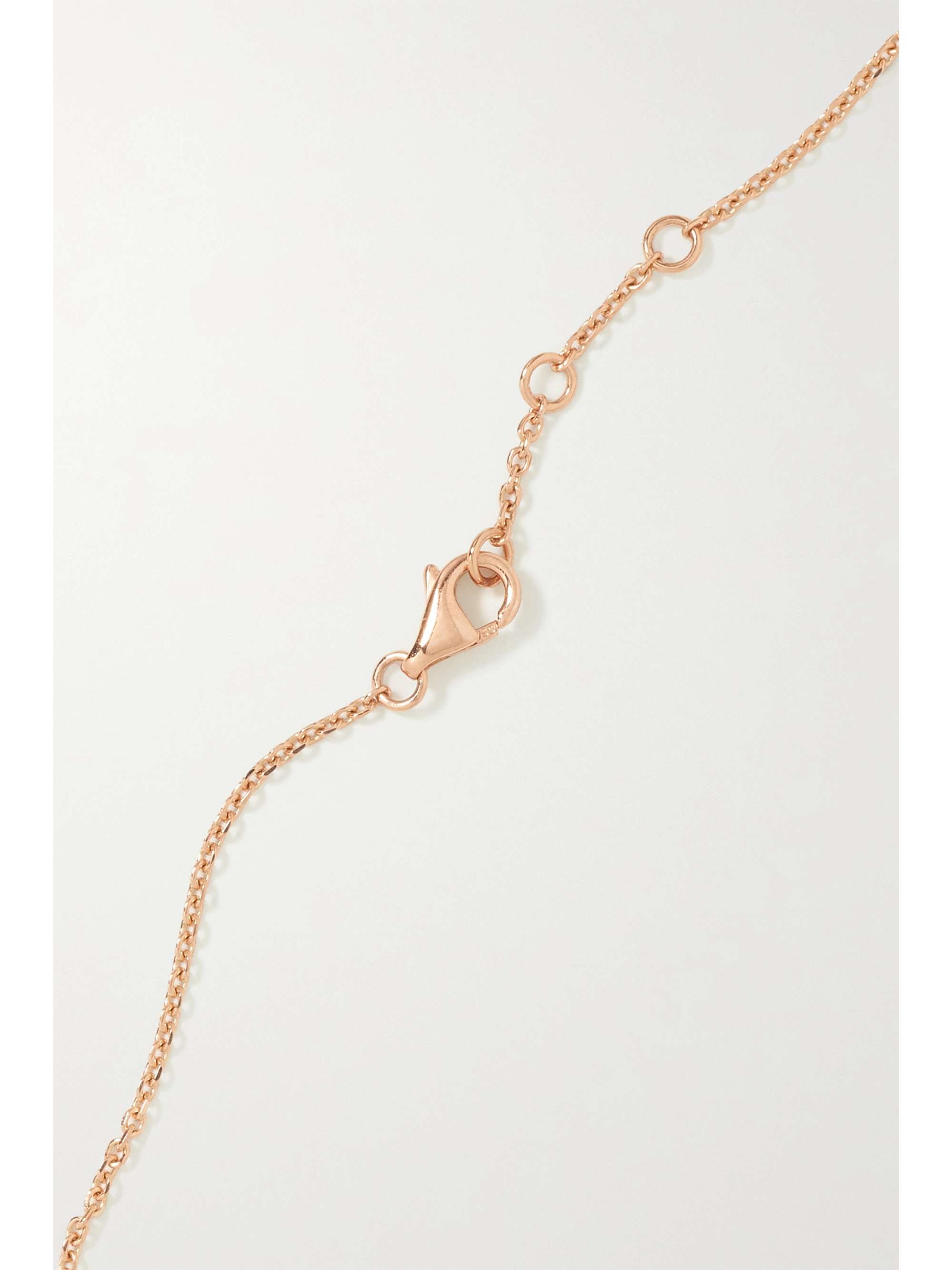 REPOSSI Serti Sur Vide 18-karat rose gold diamond bracelet