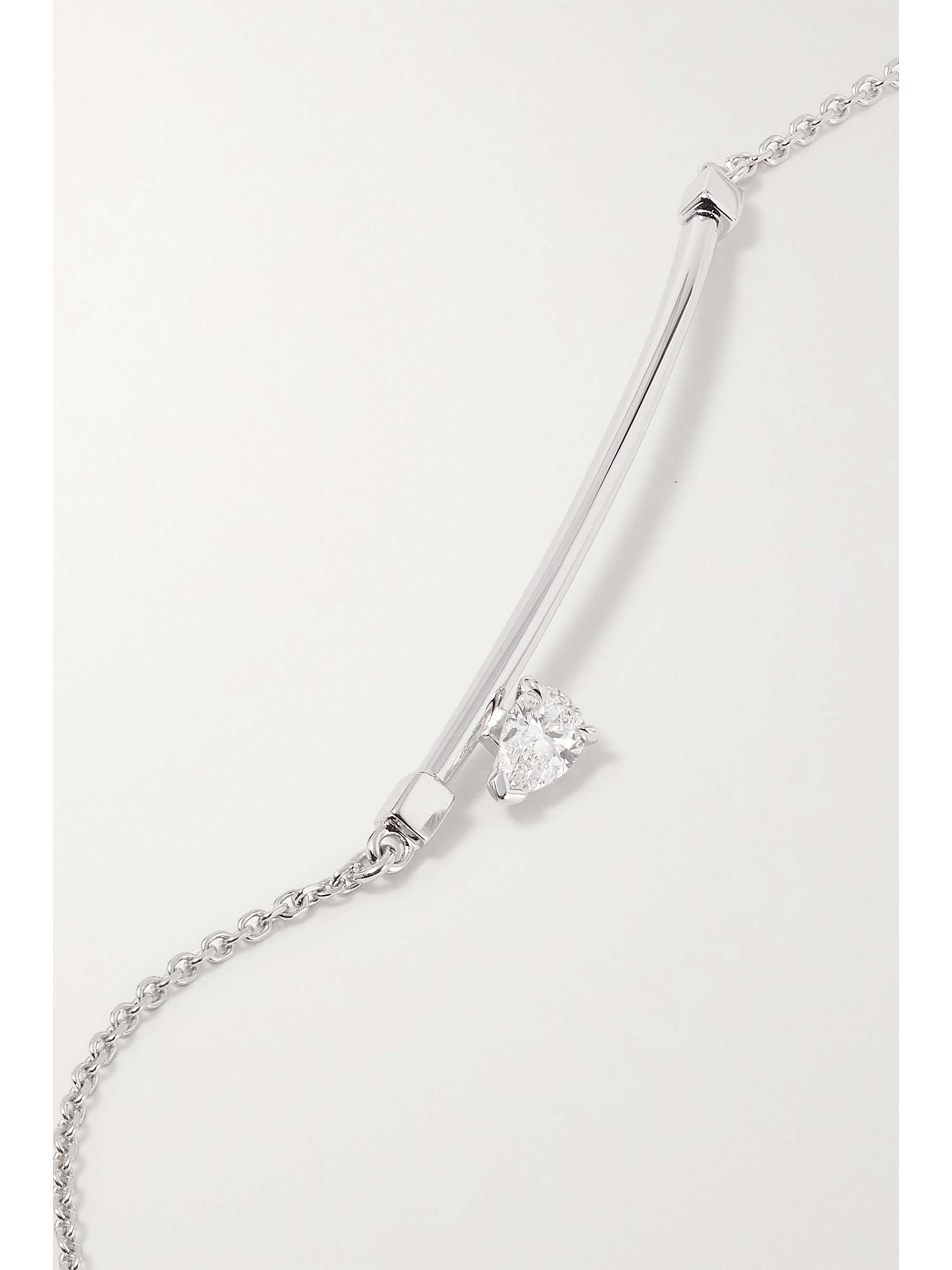 REPOSSI Serti Sur Vide 18-karat rose gold diamond bracelet