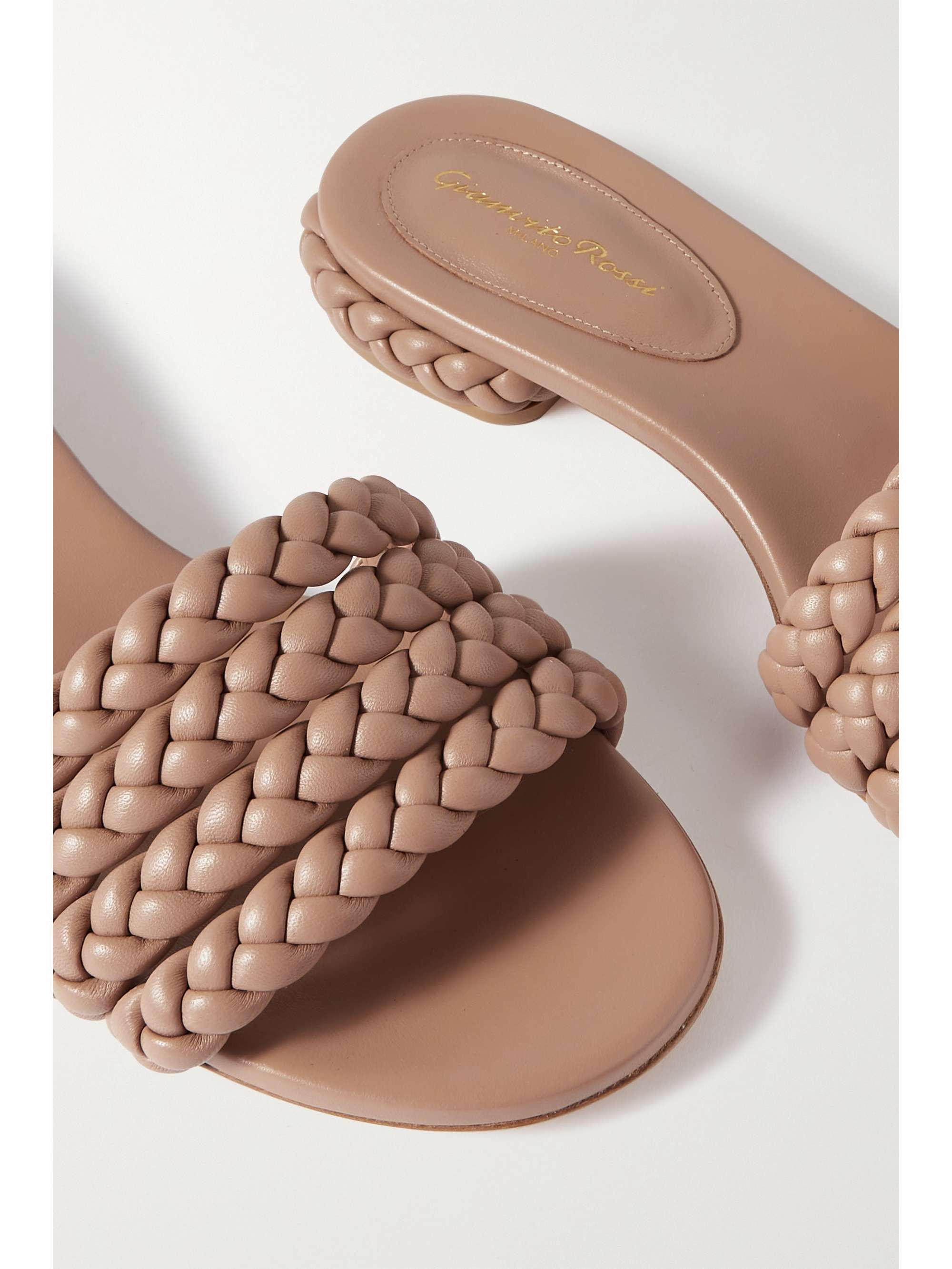 h&m braided slides