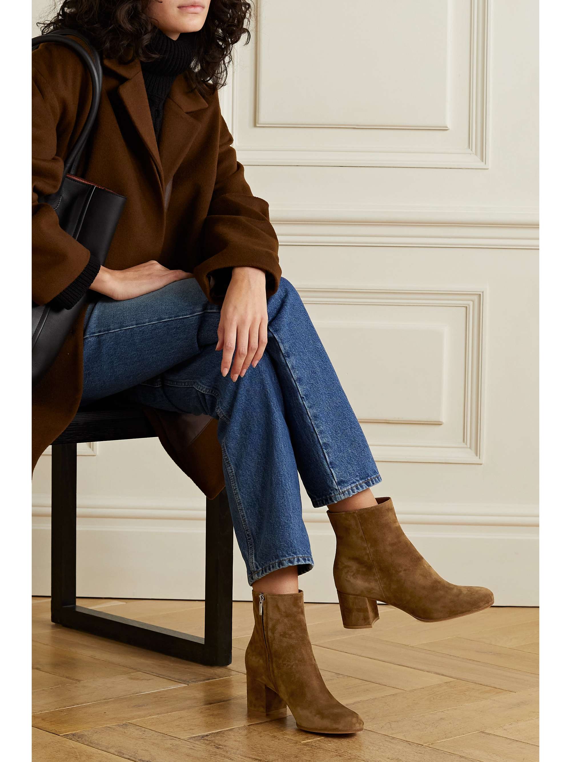 Margaux 60 suede ankle boots