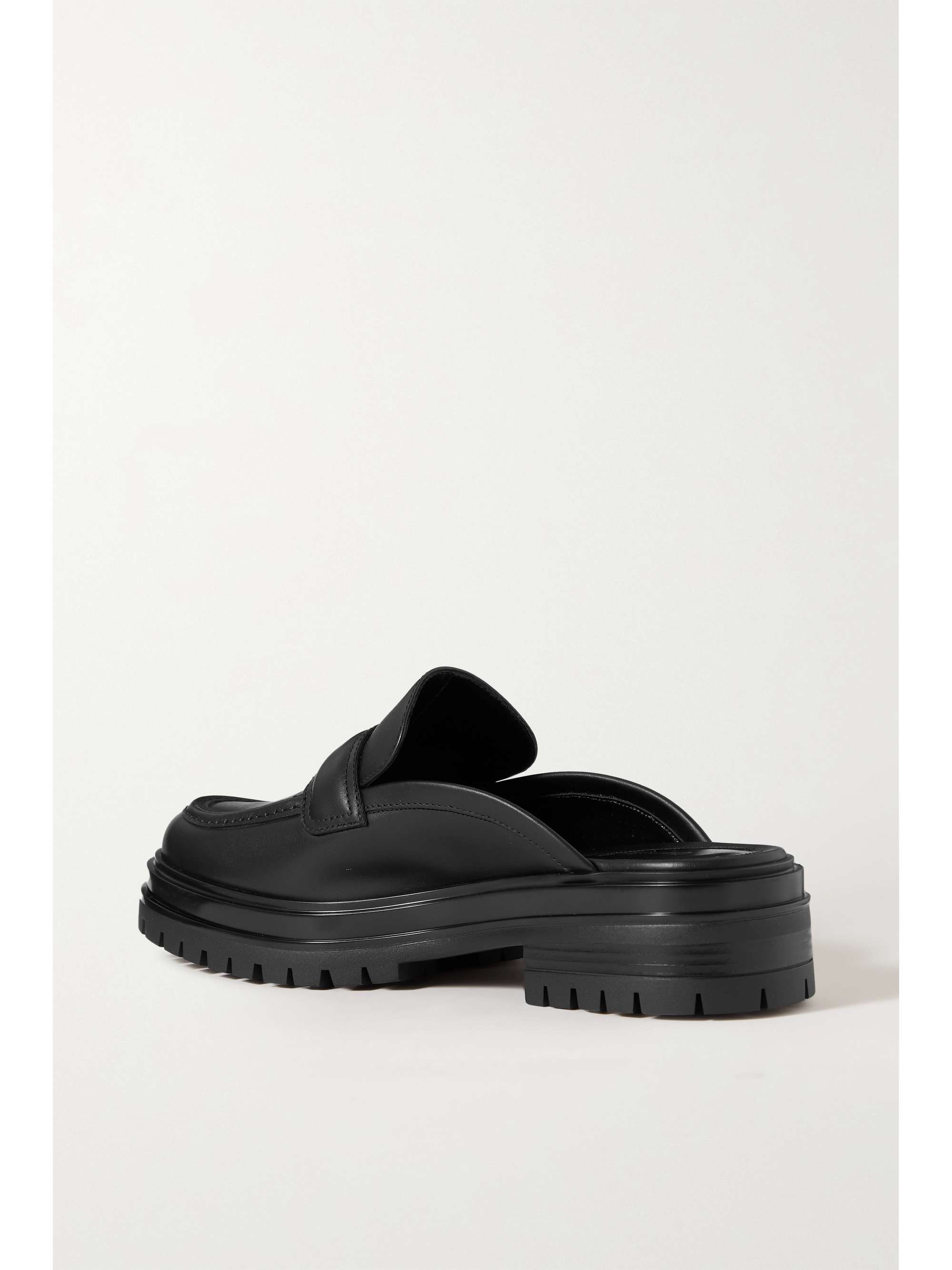 GIANVITO ROSSI 20 leather loafers