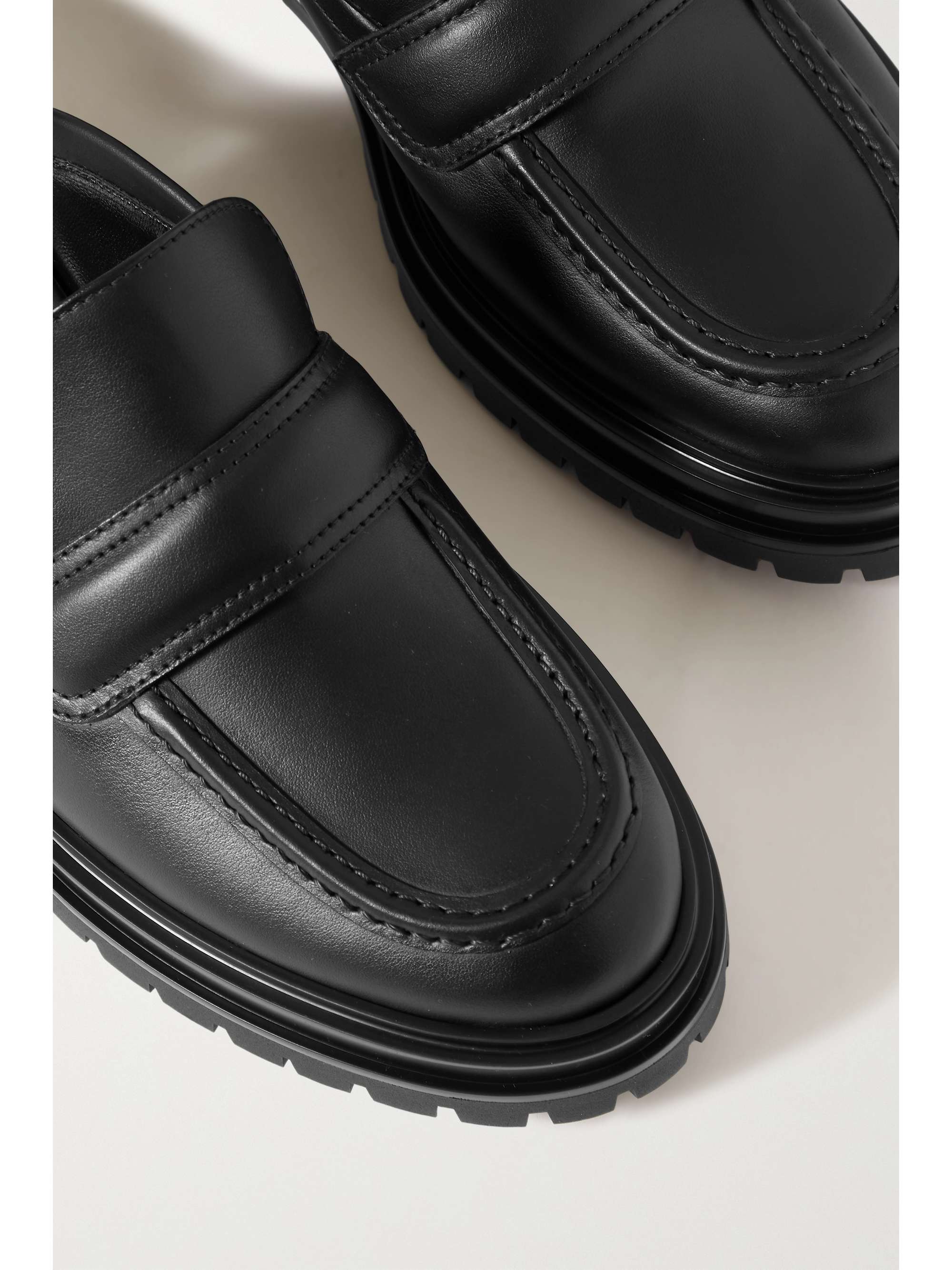 GIANVITO ROSSI 20 leather loafers