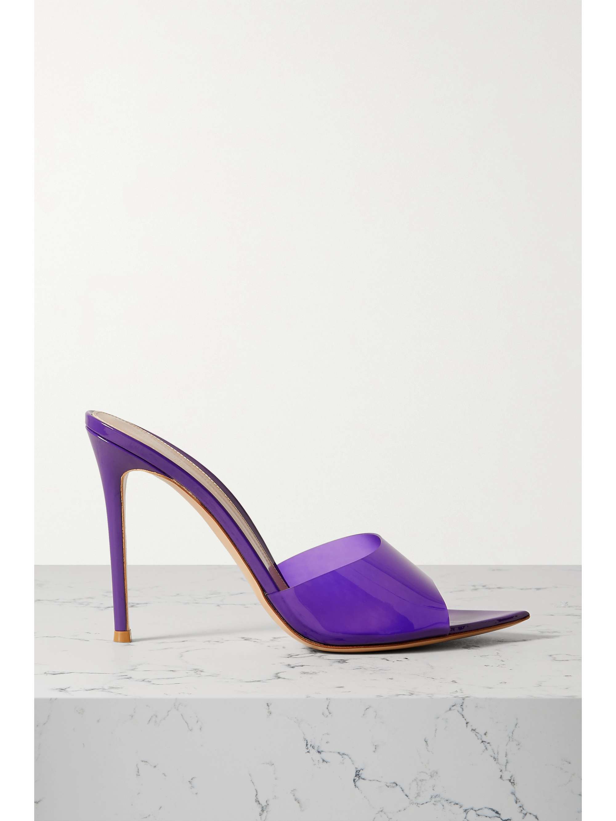 gianvito rossi elle pvc sandals